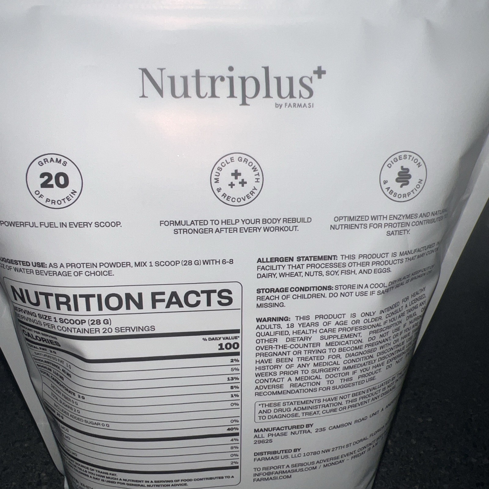 Whey Protein Cinnamon Toast Swirl Nutriplus