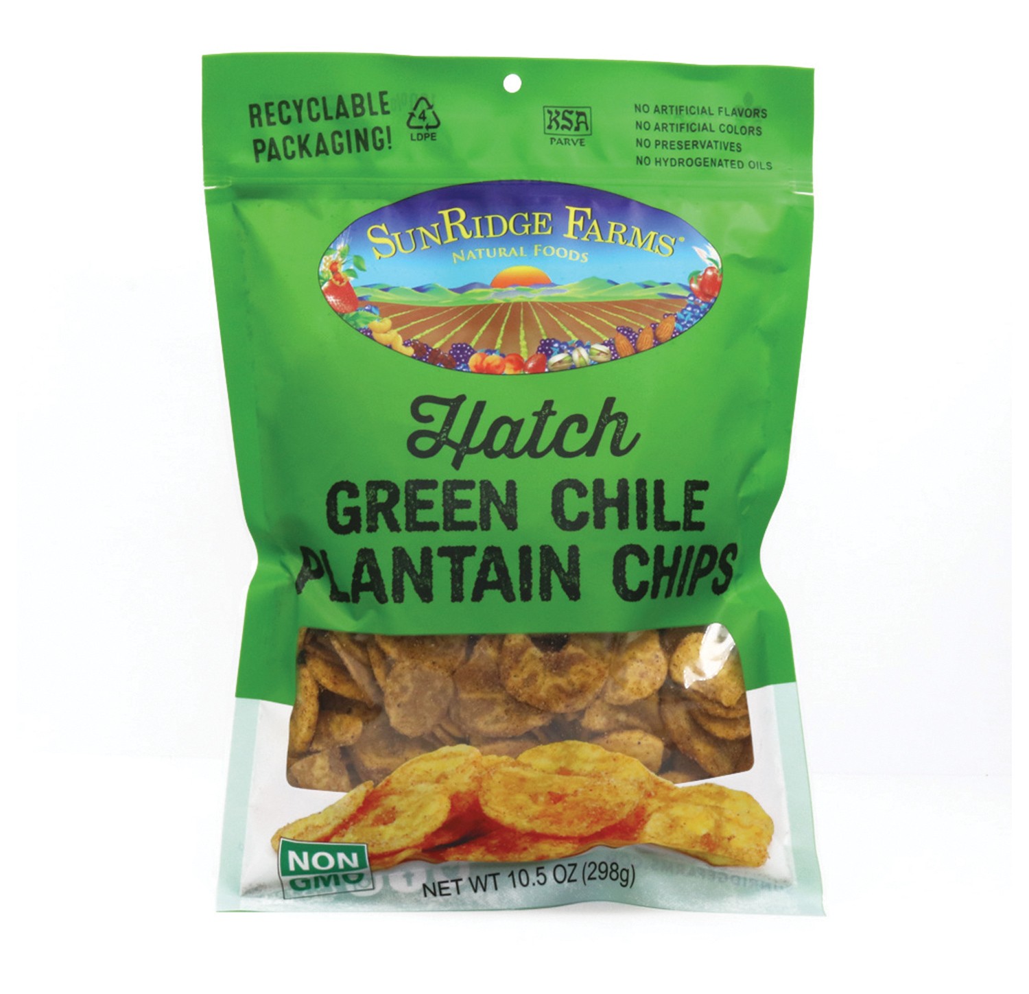 Sunridge Farms Spicy Hatch Chile Plantain Chips | Gourmet Snack, Crunchy &