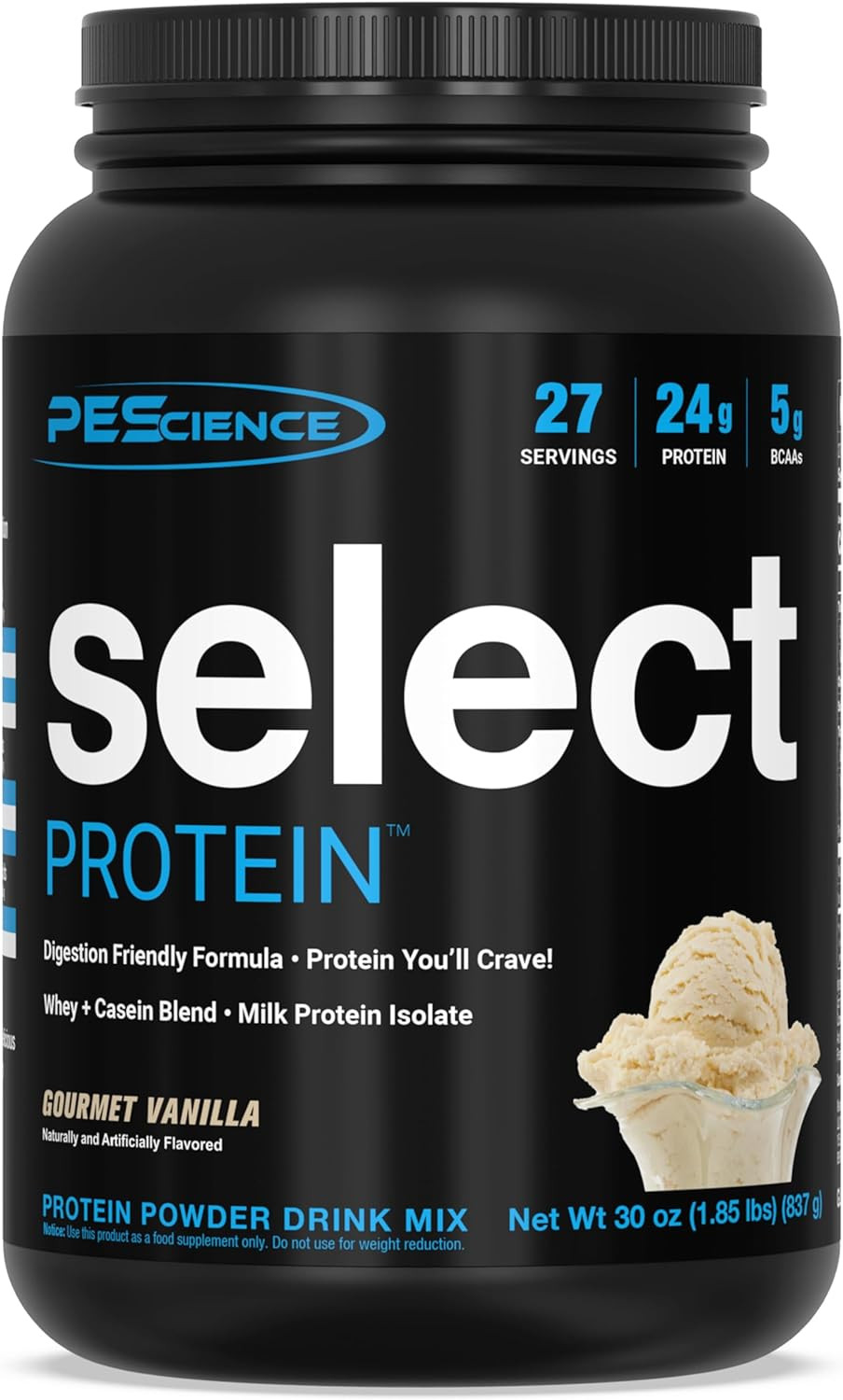 Select Protein Powder, Whey and Casein Blend, Lean Protein Powder for Women and
