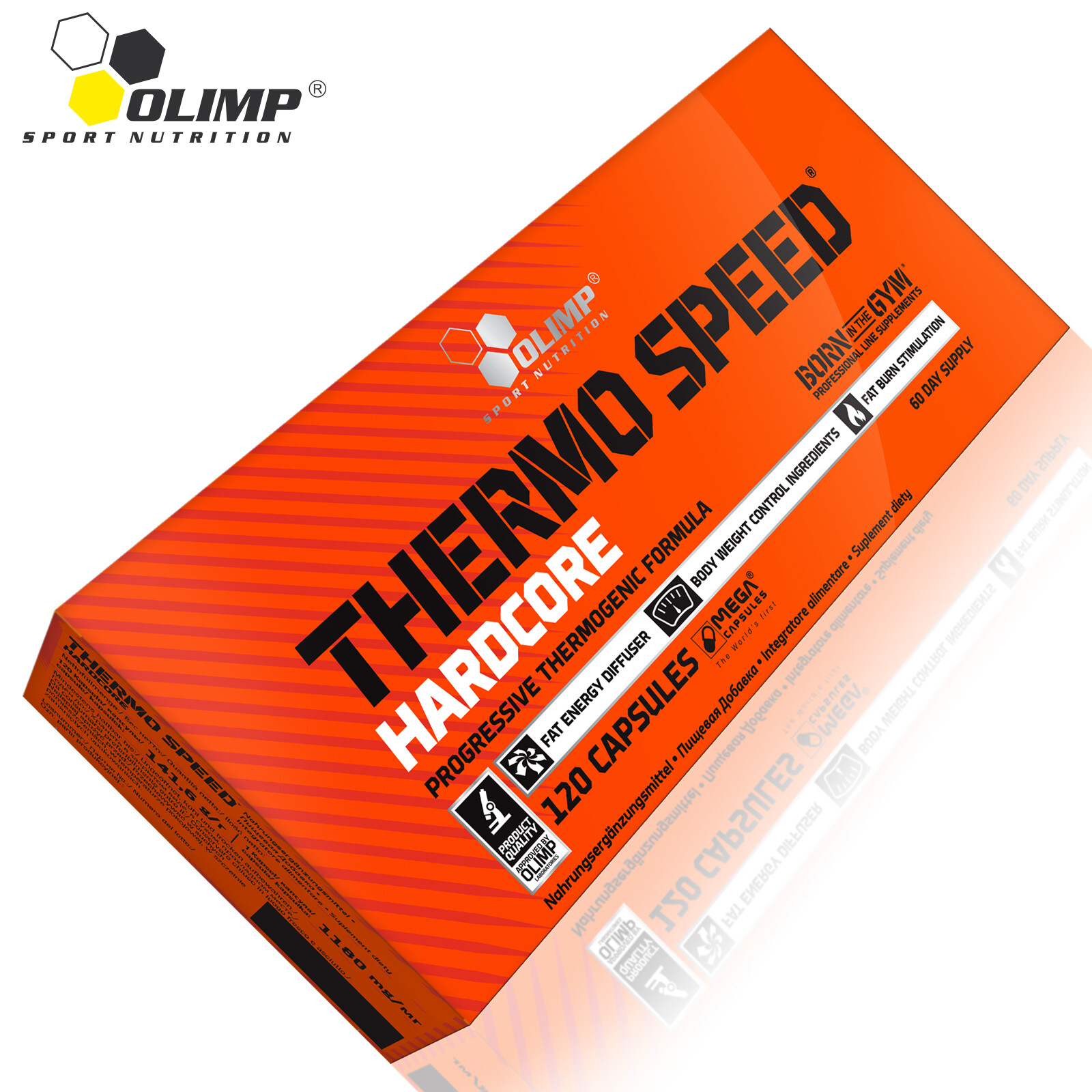 THERMO SPEED HARDCORE – Weight Loss Pills – Slimming – Fat Burner Supplement