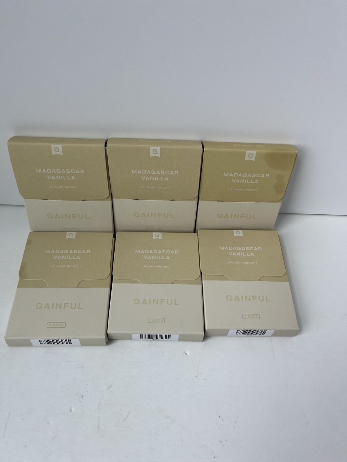 Gainful Madagascar Vanilla Flavor Boost 6 Boxes 42 Packs