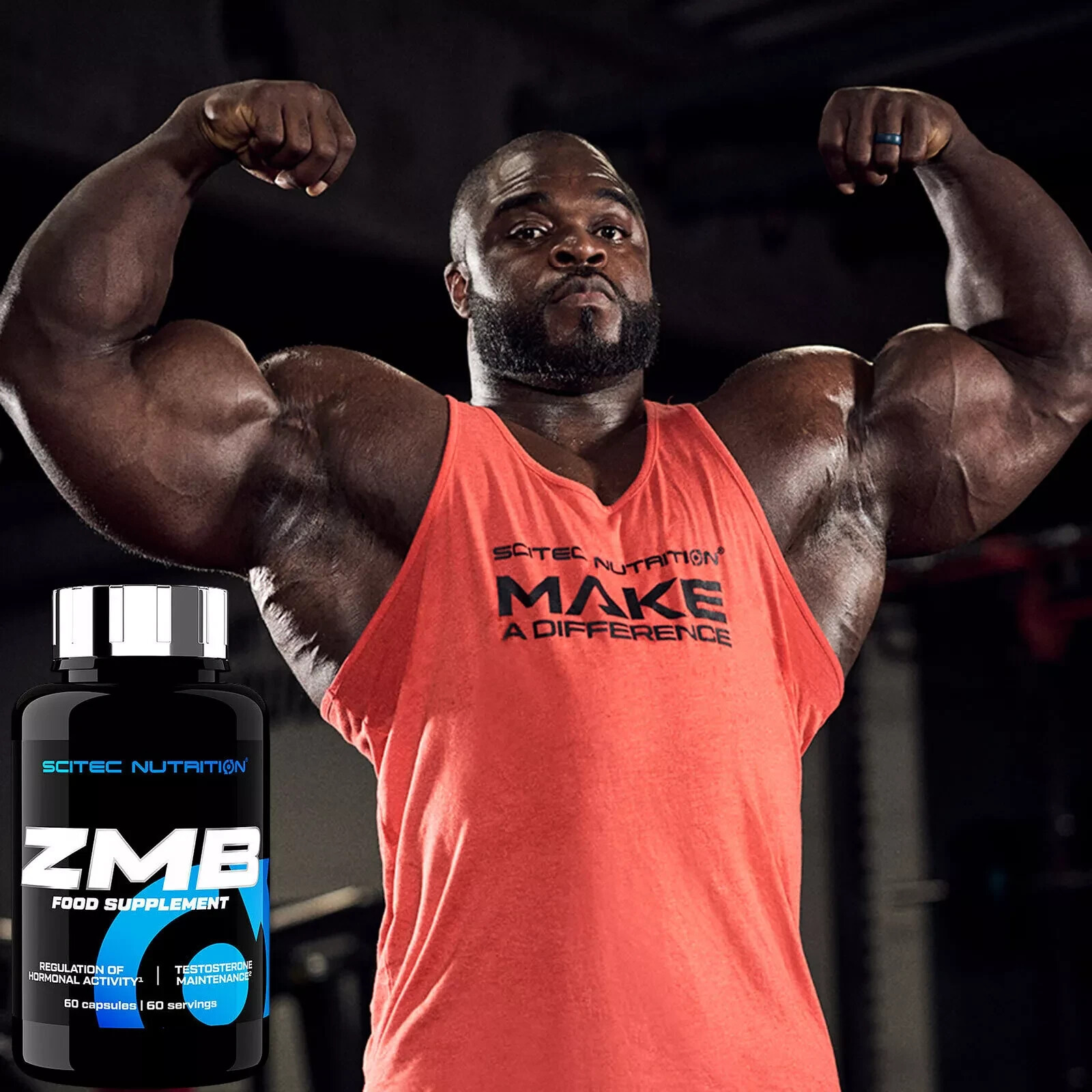 ZMB6 60-180 Capsules Testosterone Booster Sleep Aid Muscle Growth Anabolic ZMA