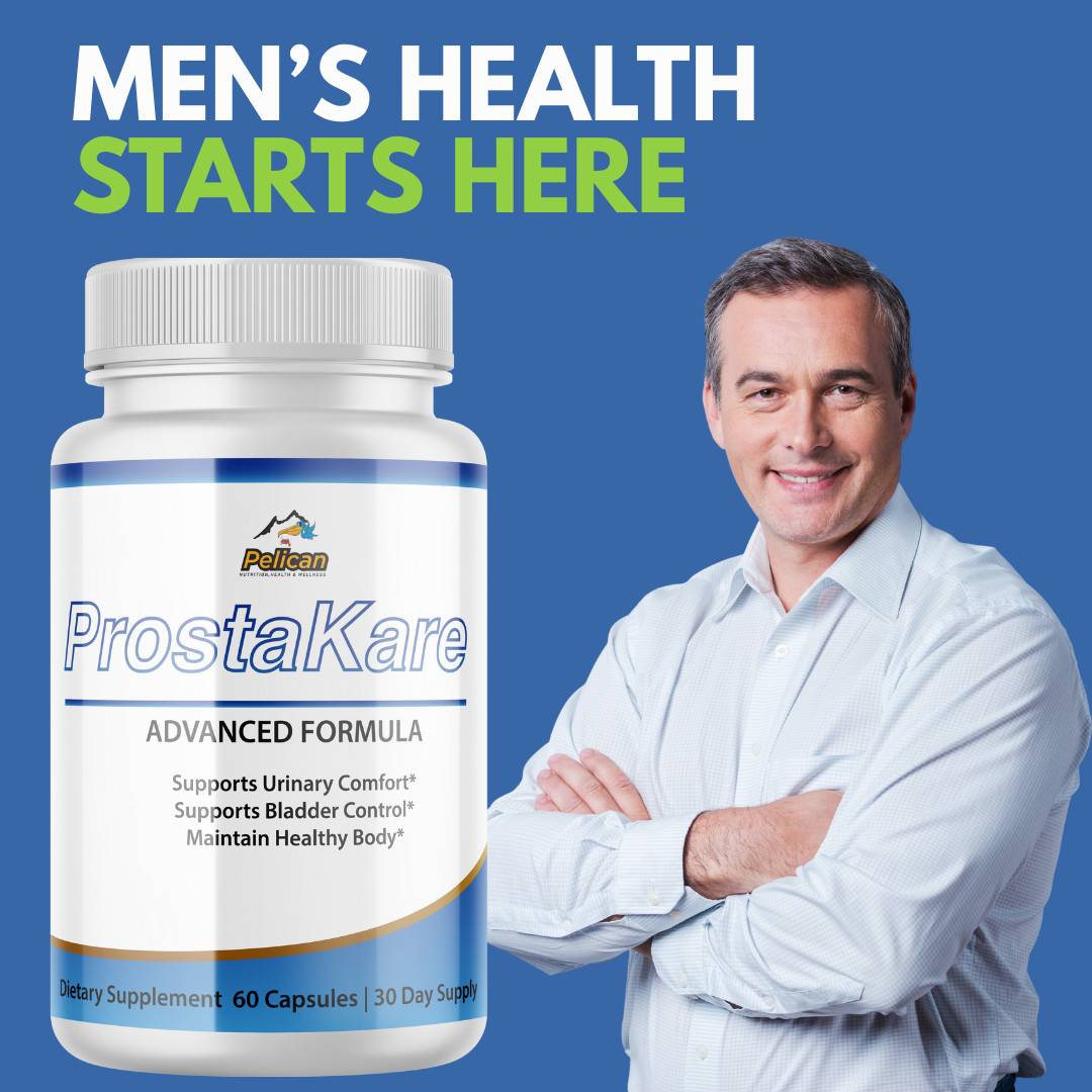 ProstaKare- Prostate & Urinary Support- 2 Bottles- 120 Capsules