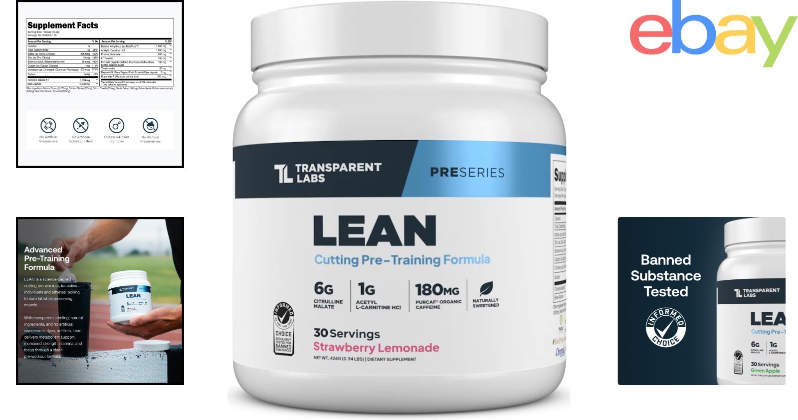 Cognitive Enhancer and Energy Booster Pre-Workout Powder – 30 Servings Canister