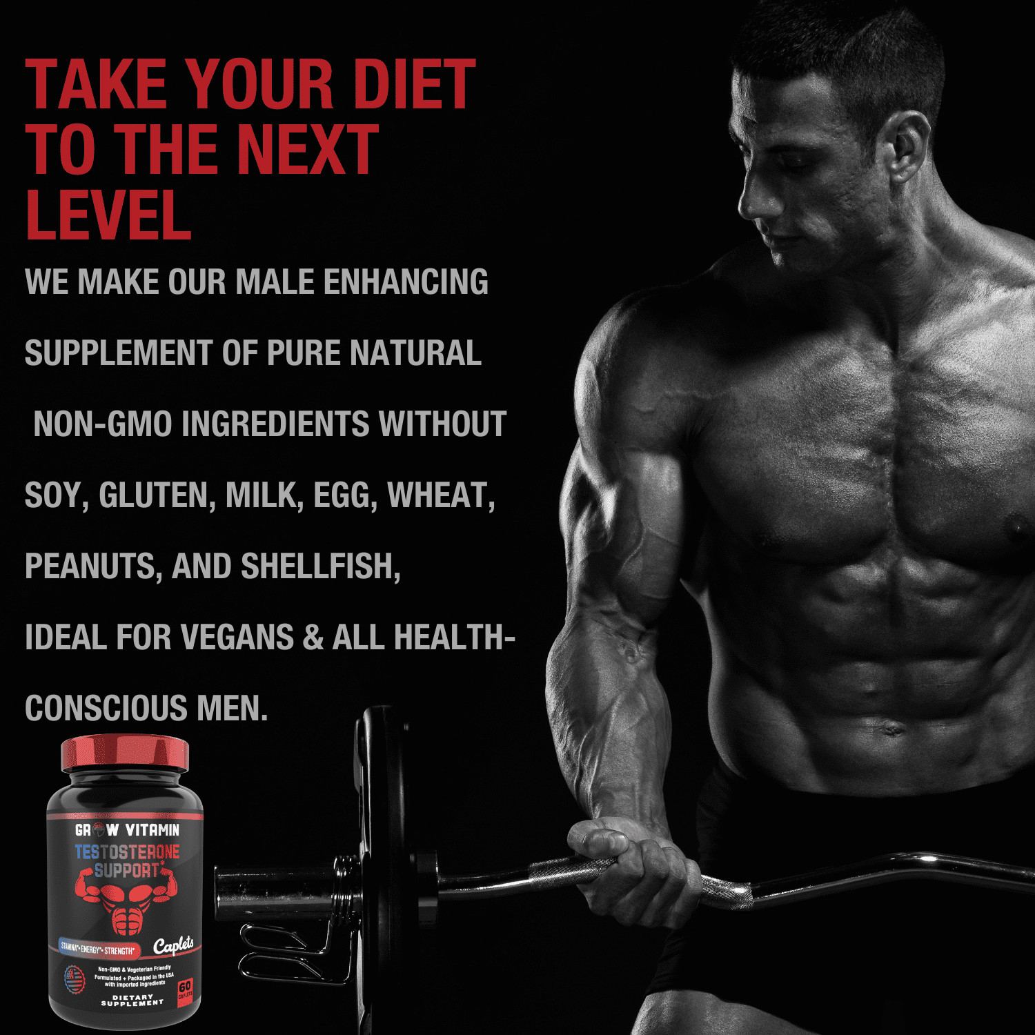 Prime Labs / Grow Vitamin – Original Men’s Test Booster