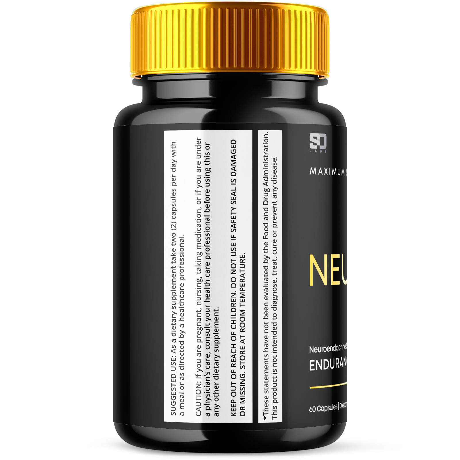 (3 Pack) Neurotest, Neurotest Advanced Formula Male Support Pills (180 Capsules)
