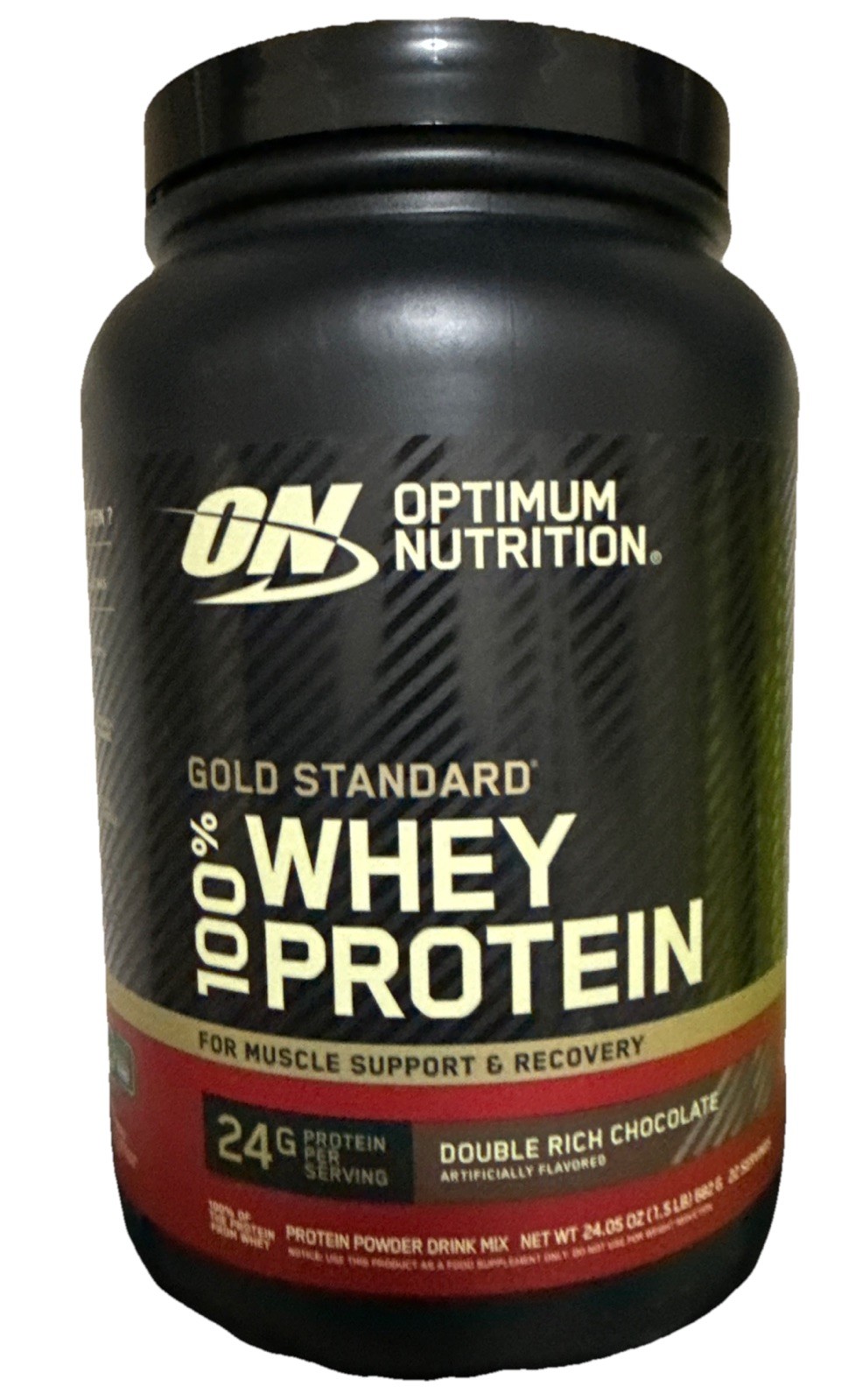 Optimum Nutrition Gold Standard 100% Whey™ – Double Rich Chocolate Exp: 10/2027