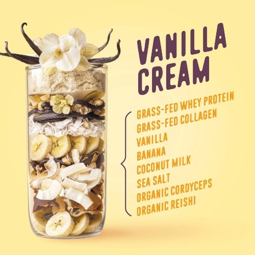 FlavCity Protein Smoothie Powder – 10 Servings – Vanilla Cream