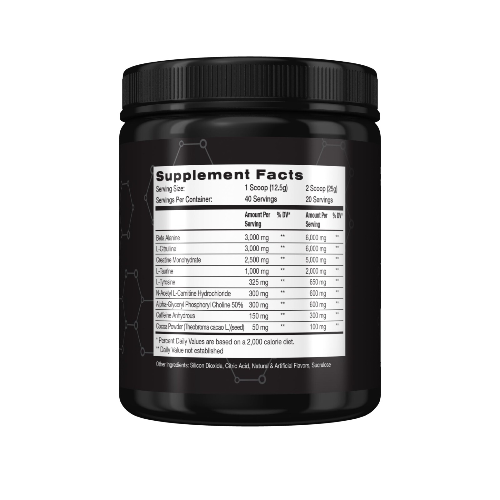 Brains N Brawn: Lemon Limeade (2 Pack) – Pump Pre-Workout – 40 Servings