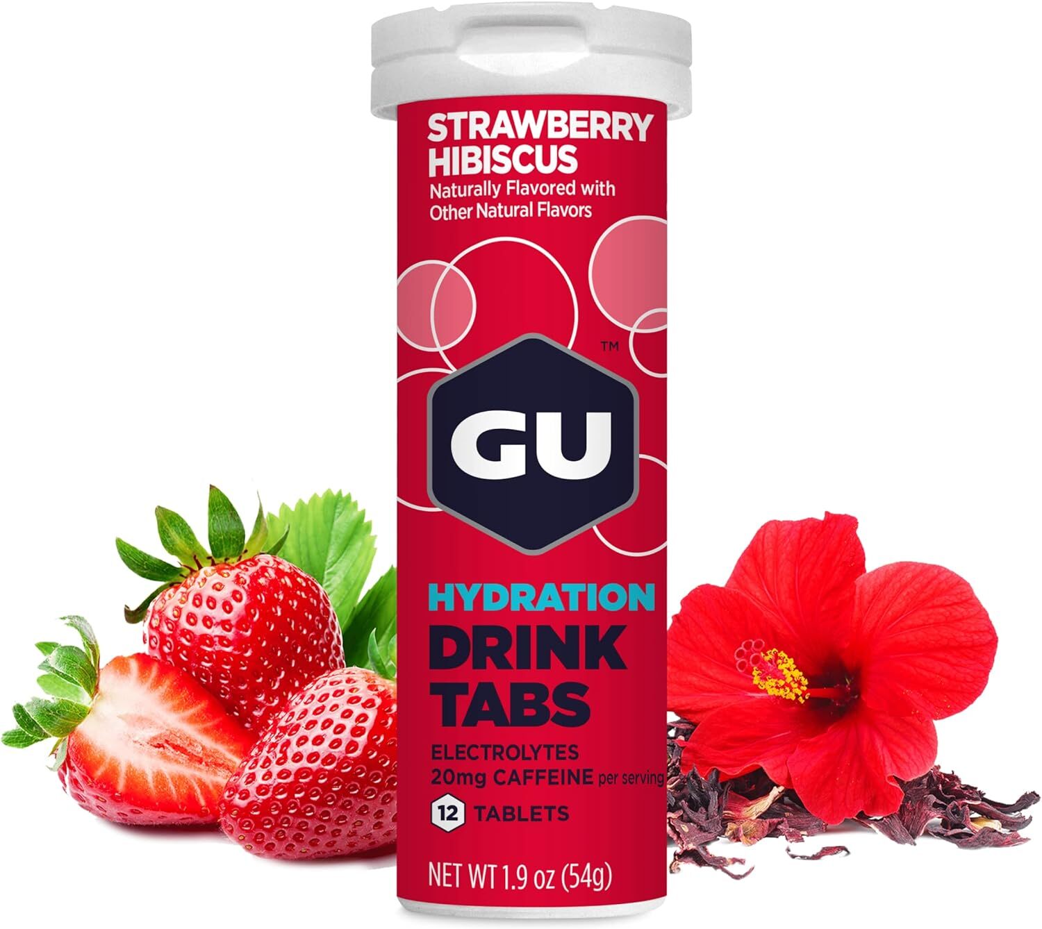 GU Electrolite Hydration Tablets. Sold as Single Tubes of 12 Tabs or multiple.