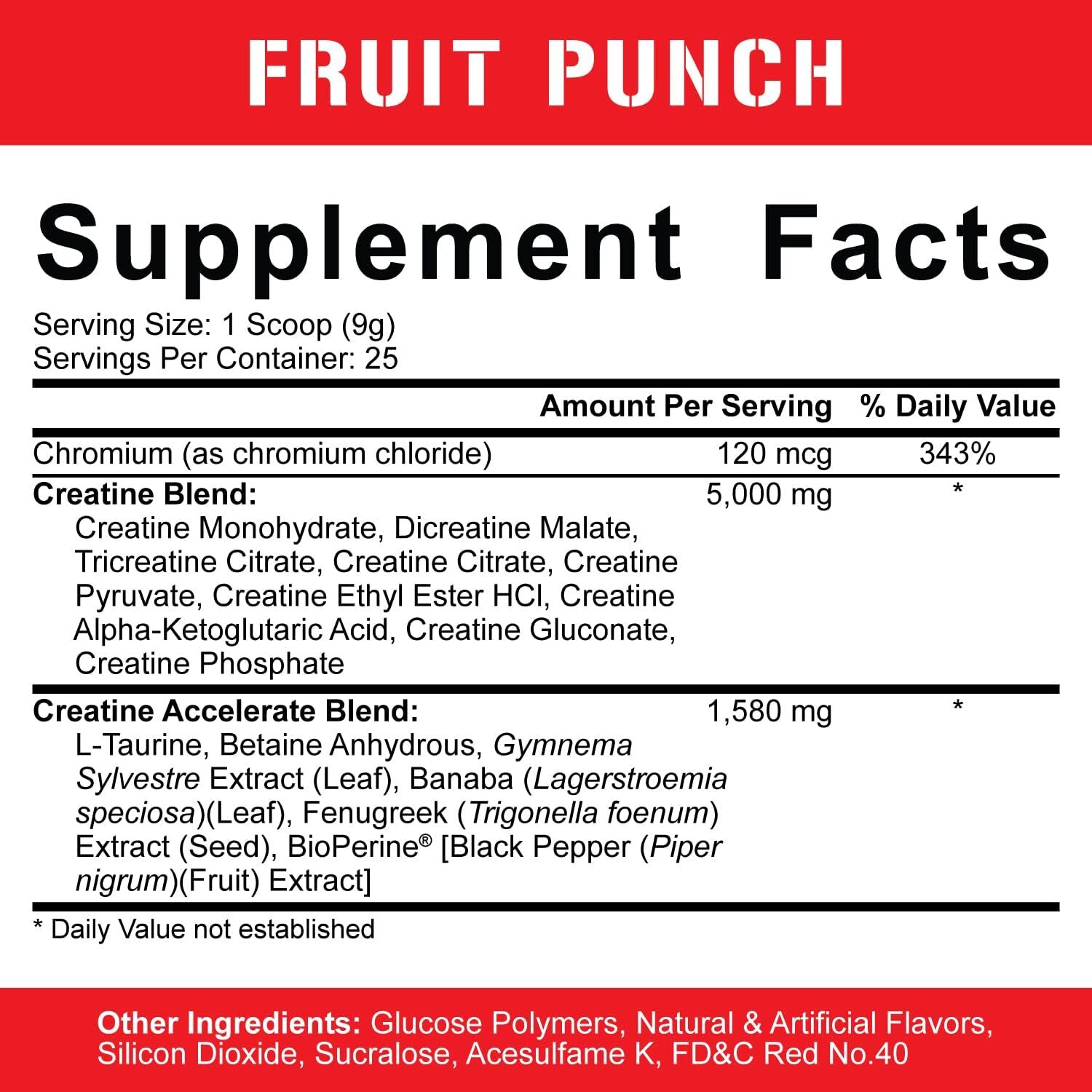 5% Nutrition Rich Piana Crea-TEN Creatine LEGENDARY SERIES 10-in-1 | ALL FLAVORS