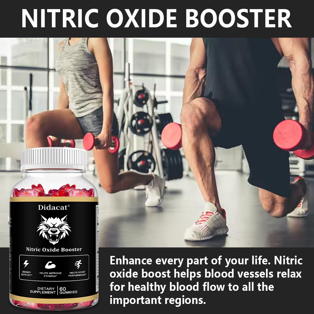 Maca root 100mg,Ashwagandha 100mg 60 gummies | Nitric oxide booster | Strength