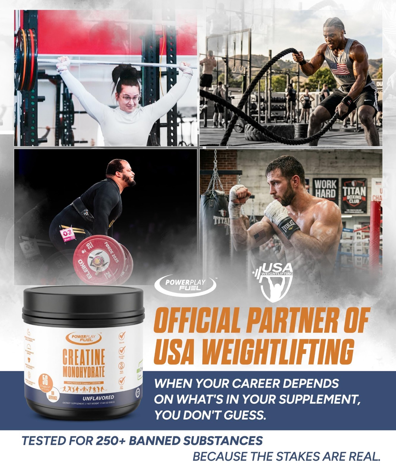 Pure Micronized Creatine Monohydrate Powder – Muscle Strength & Recovery, Unflav