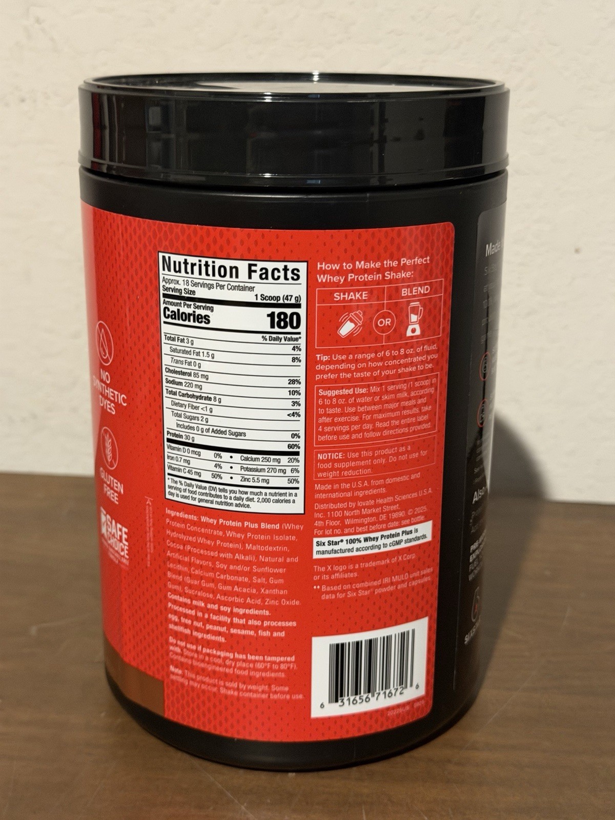 Six Star Whey Protein Powder Whey Protein Plus | Whey Protein Isolate & Pepti…