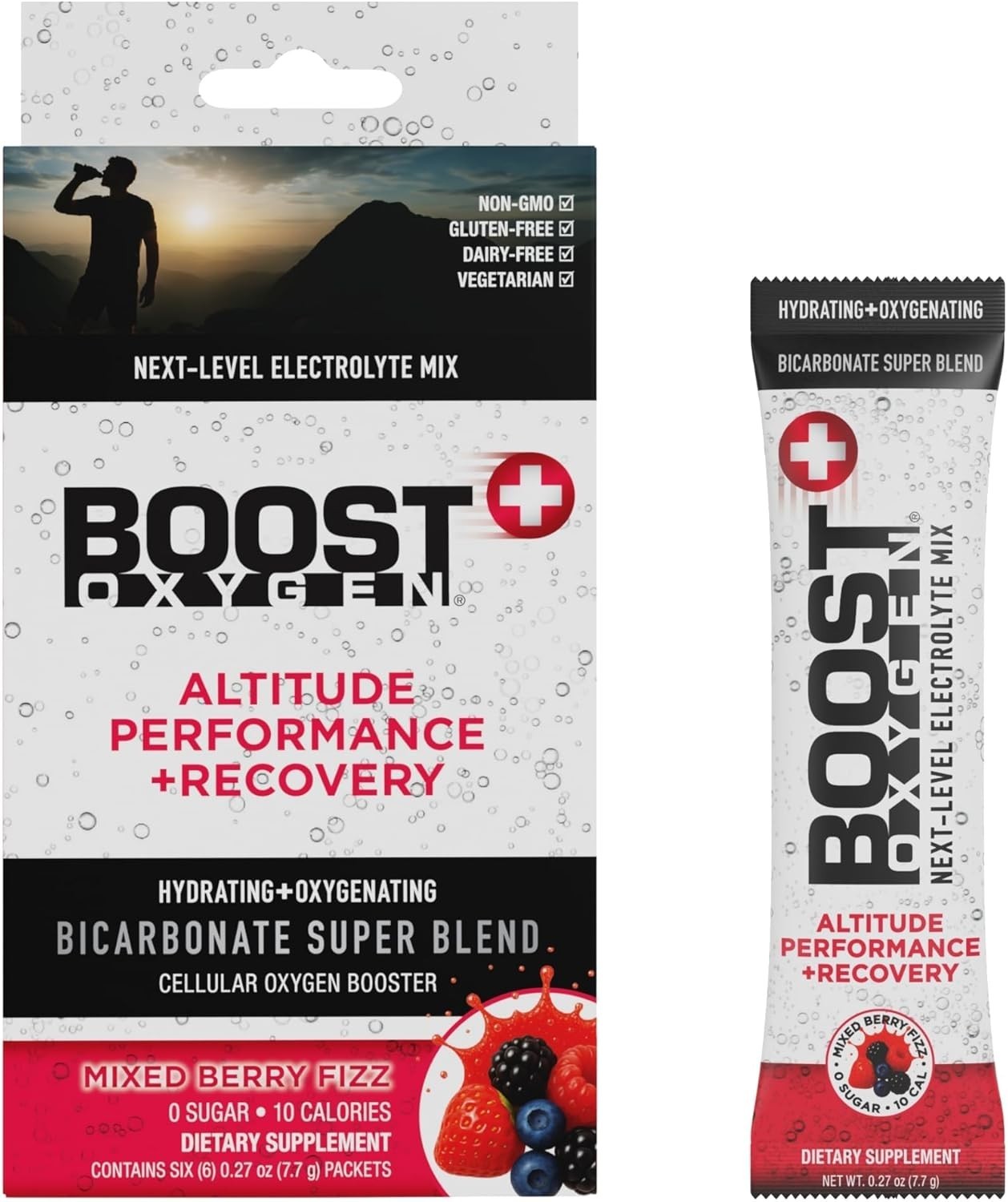 Mixed Berry Electrolyte & Bicarbonate Blend – 6 Pack for Enhanced Hydration