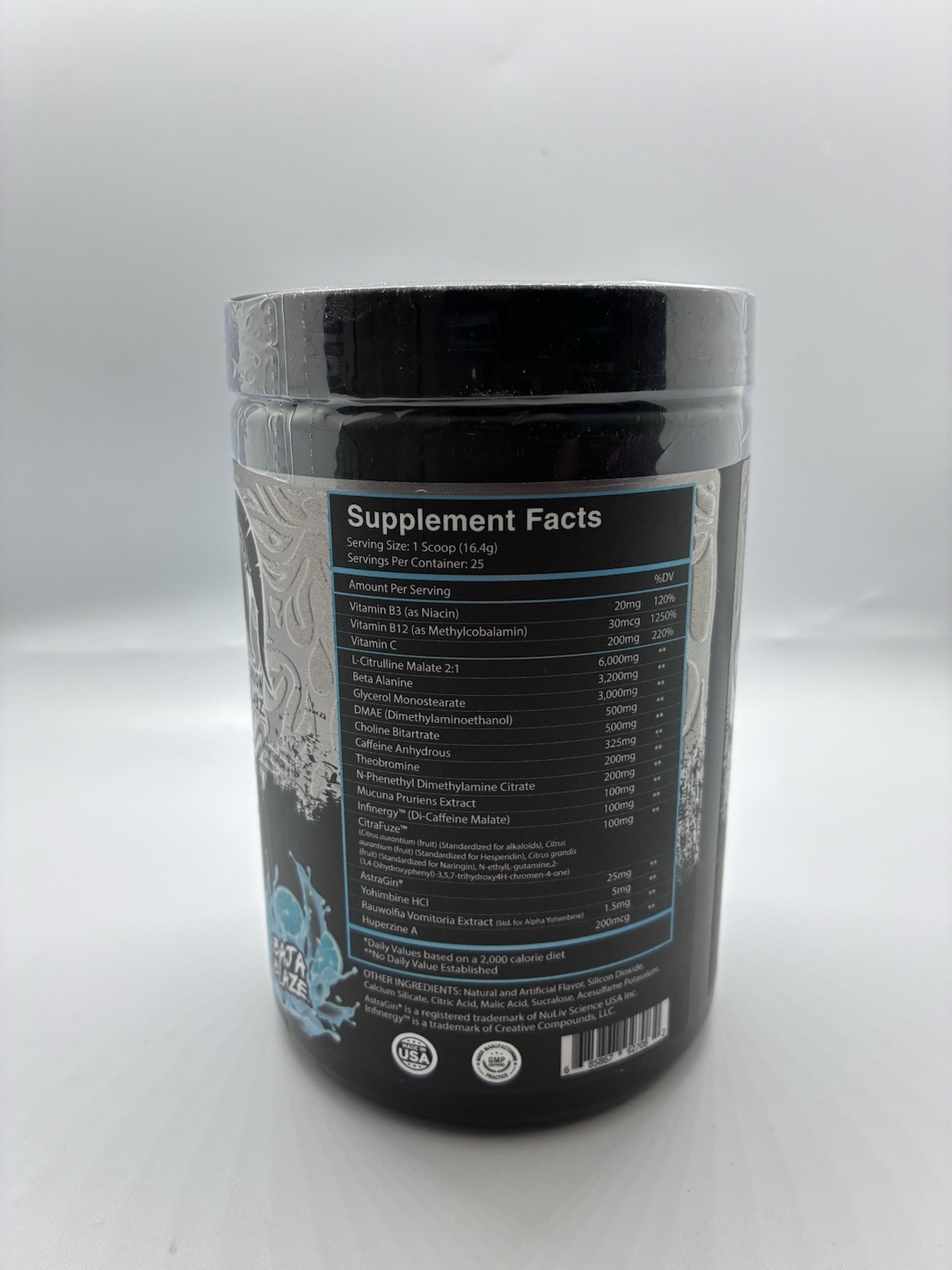 Centurion Labz God of Rage Unchained Extreme Preworkout Powder 410g