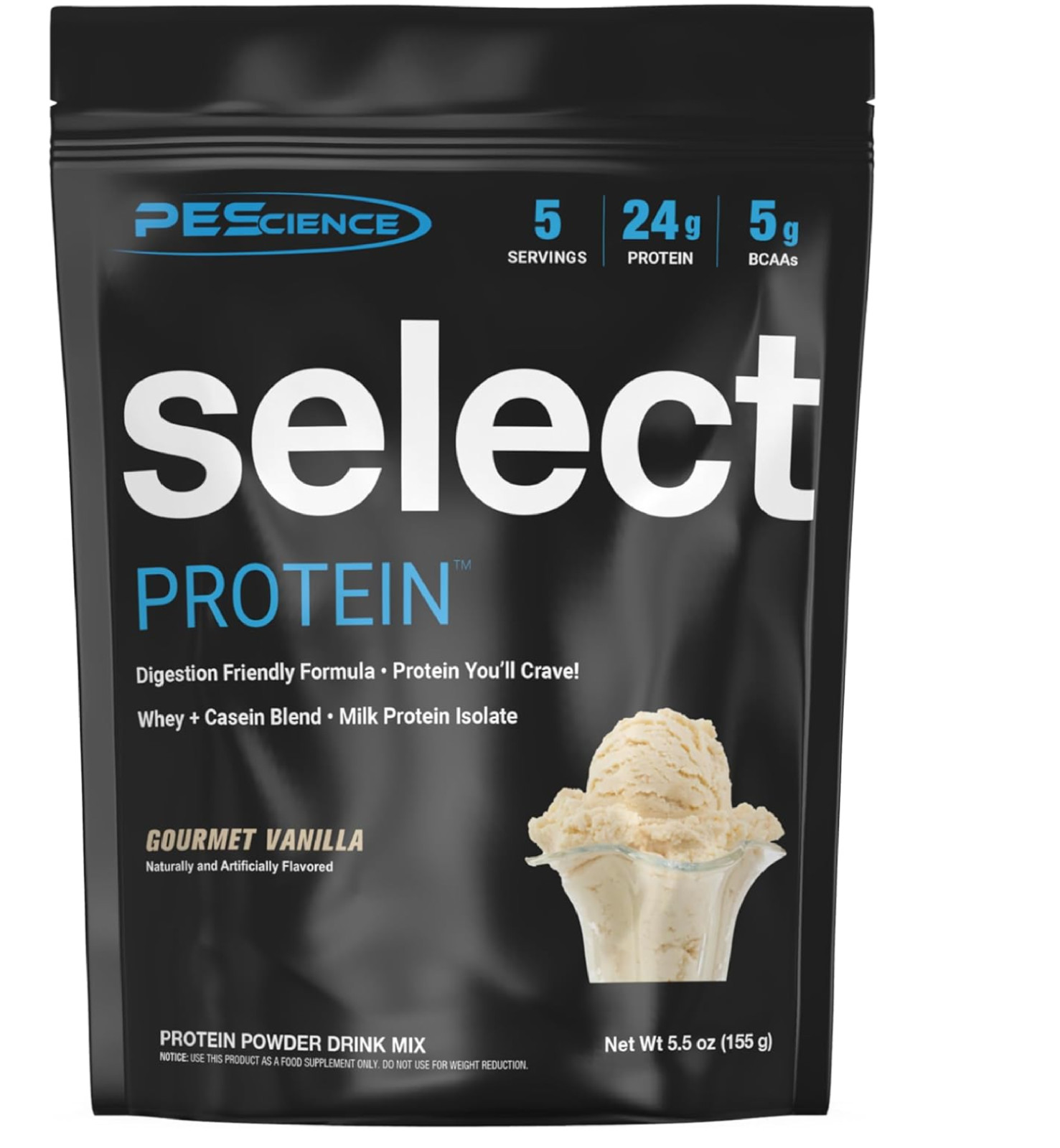 Select Protein Powder, Whey and Casein Blend, Lean Protein Powder for Women and