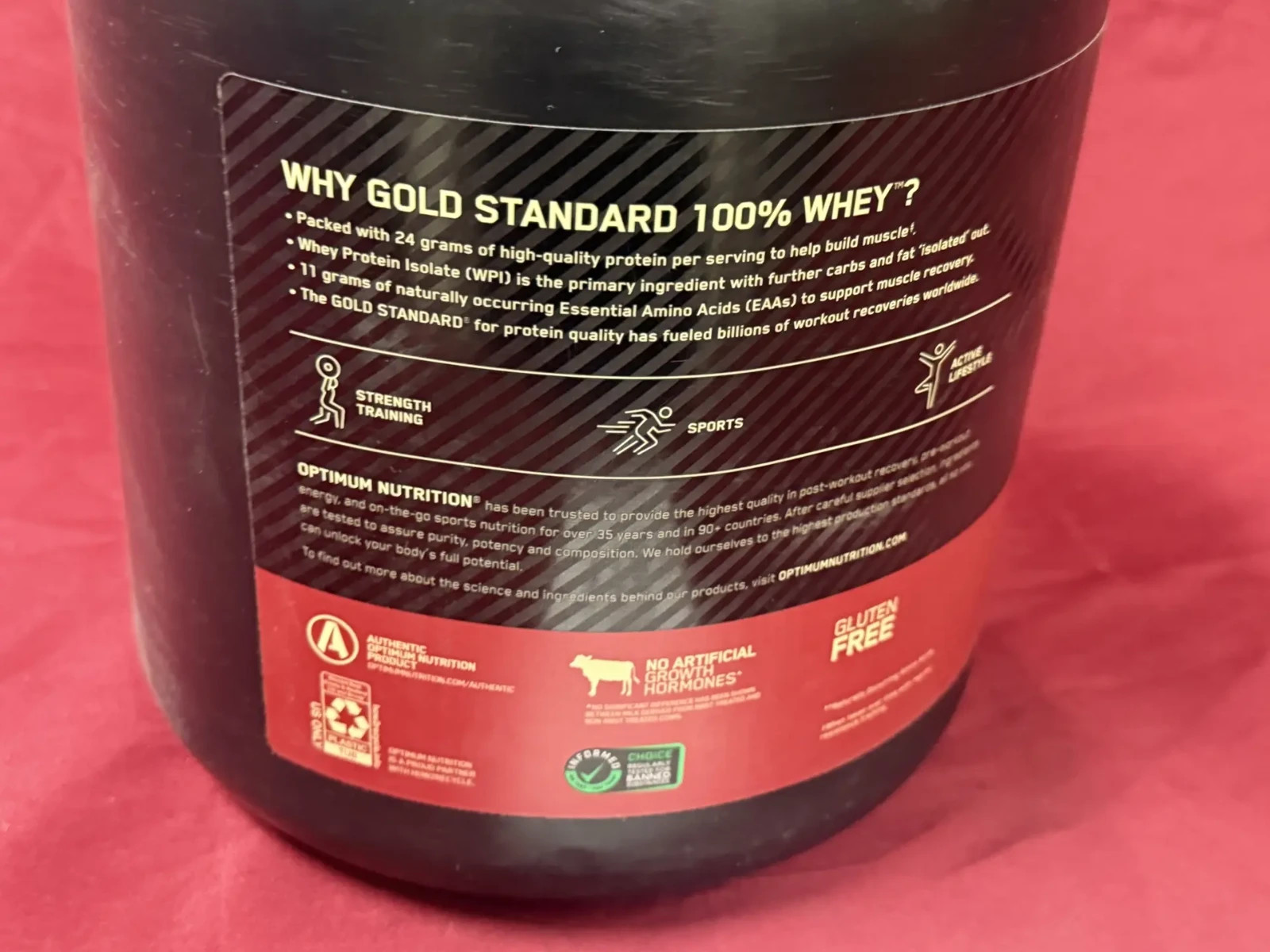 Gold Standard® 100% Whey Protein, Cookies & Cream, 4.65 lb (2.1 kg)