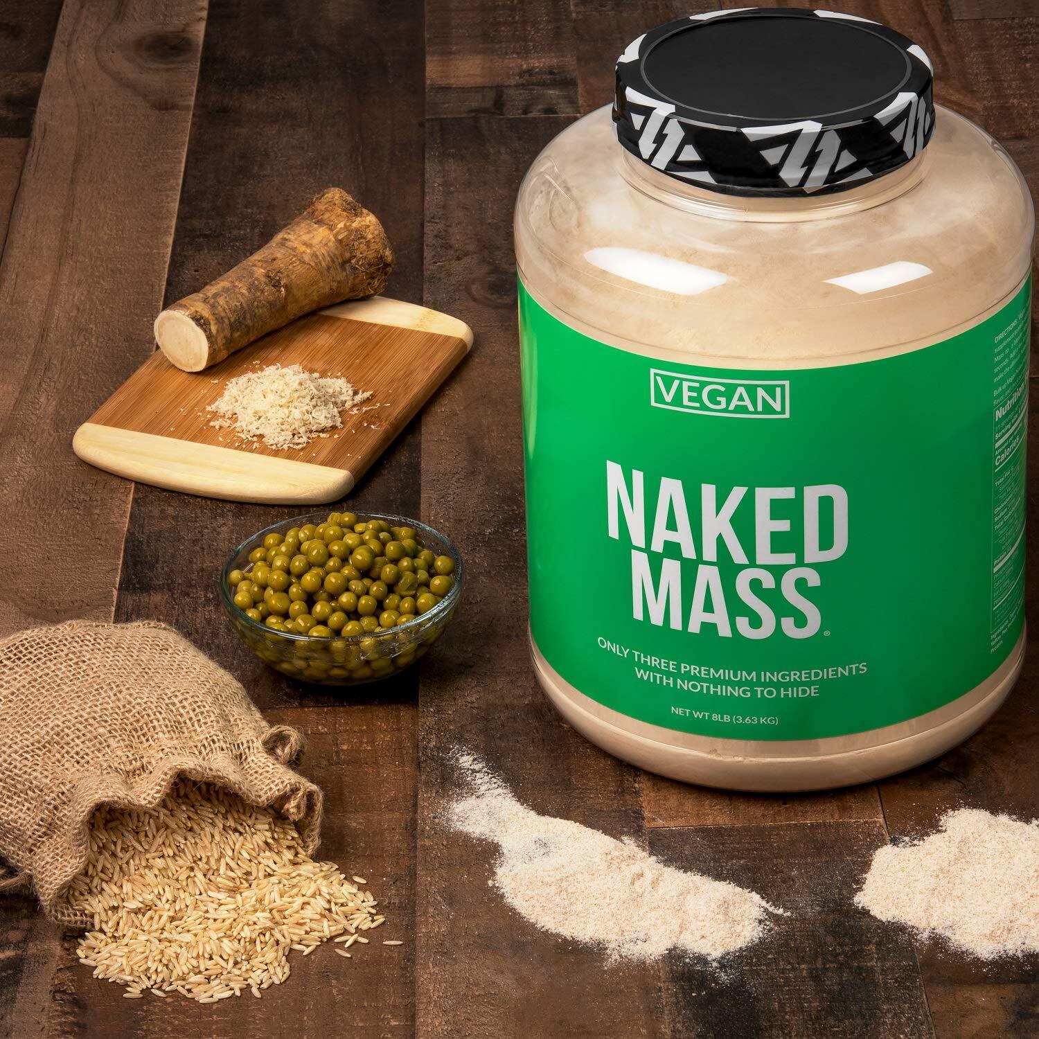 Natural Vegan Weight Gainer Protein GMO Free, Gluten Free, Soy Free & Dairy Free