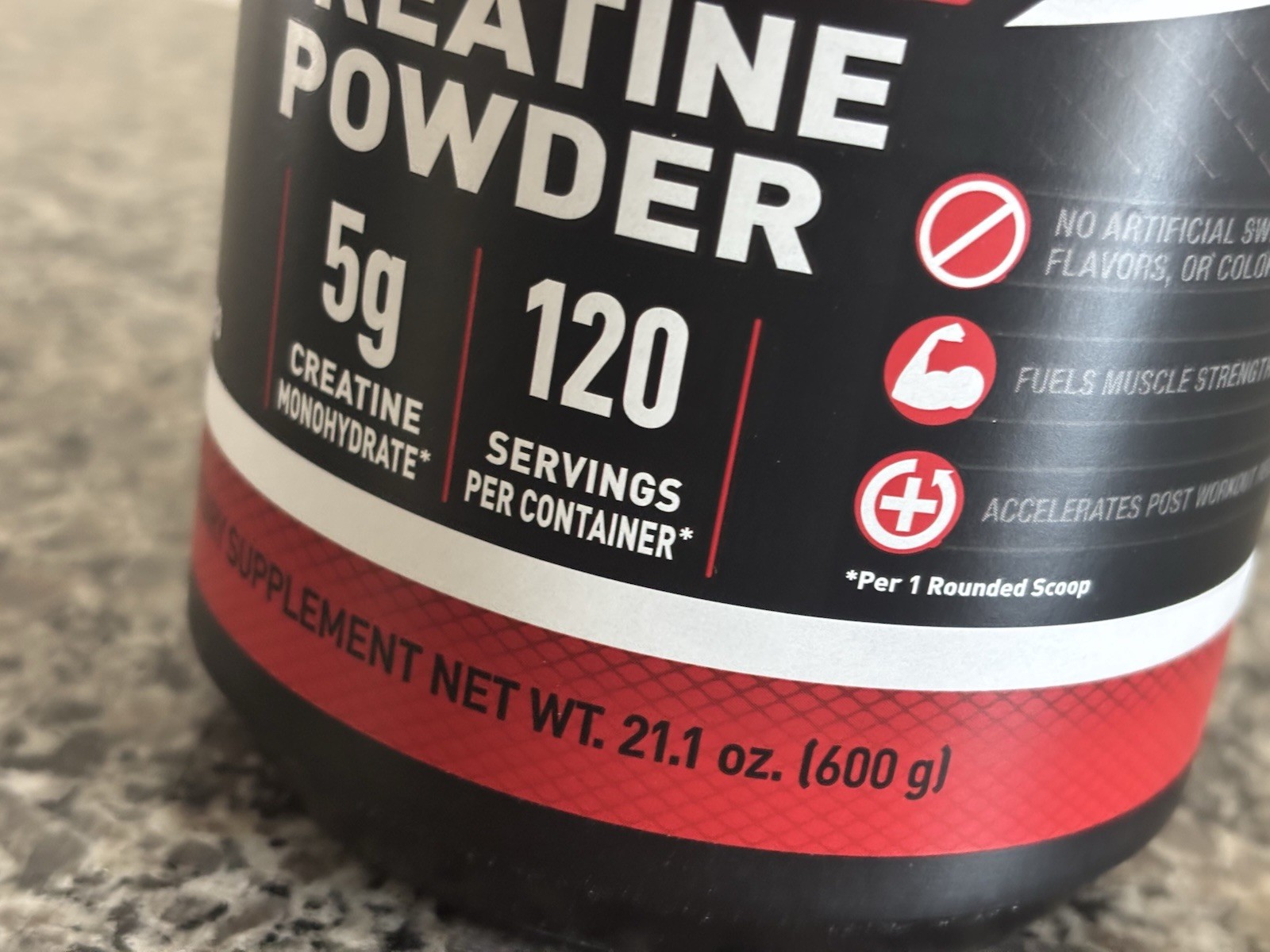 Body Fortress Micronized Creatine Monohydrate Powder Unflavored 21.1 oz