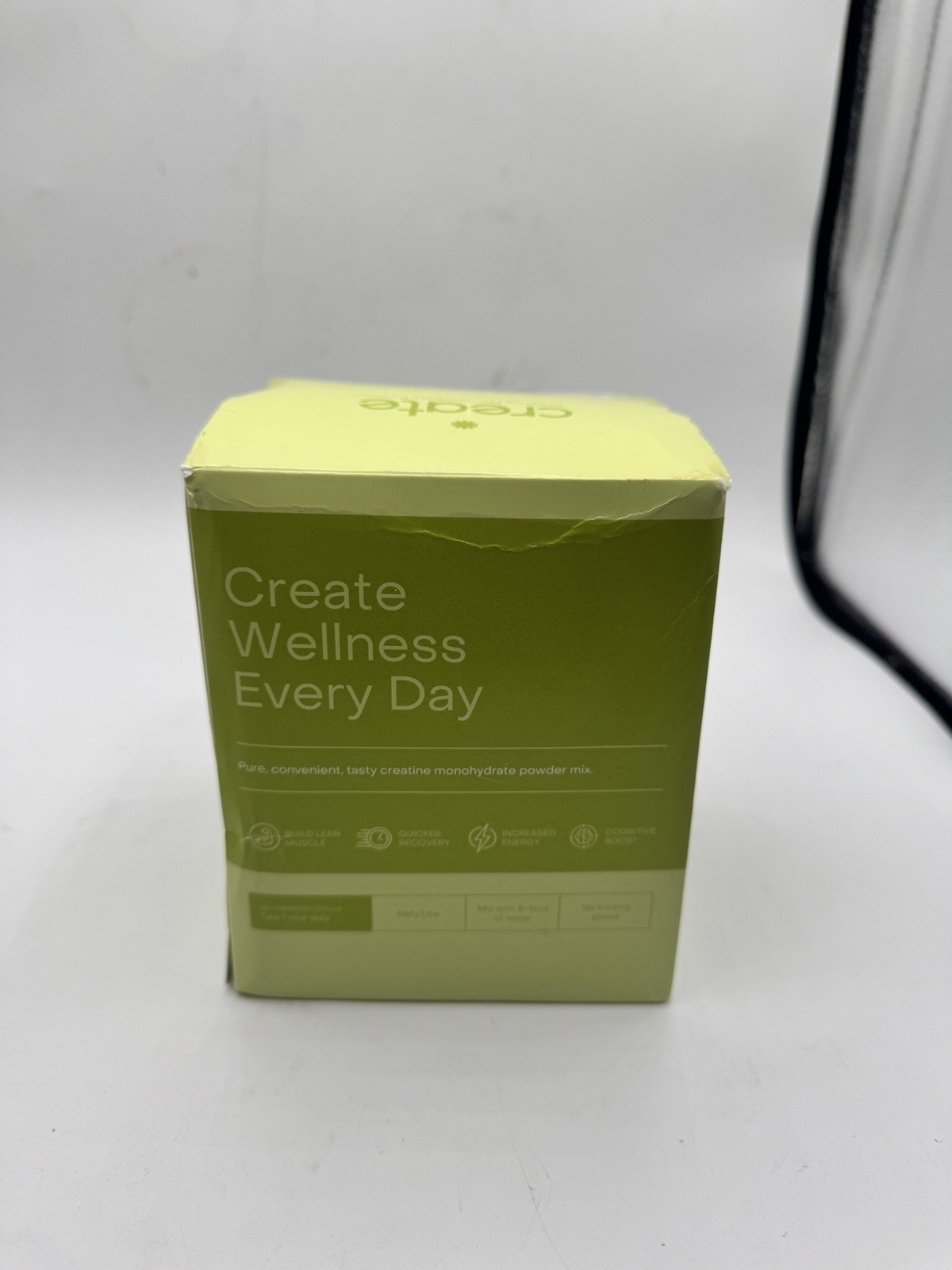 Create Creatine Monohydrate Powder Lemon Lime Dietary Supplement 30 sticks – New