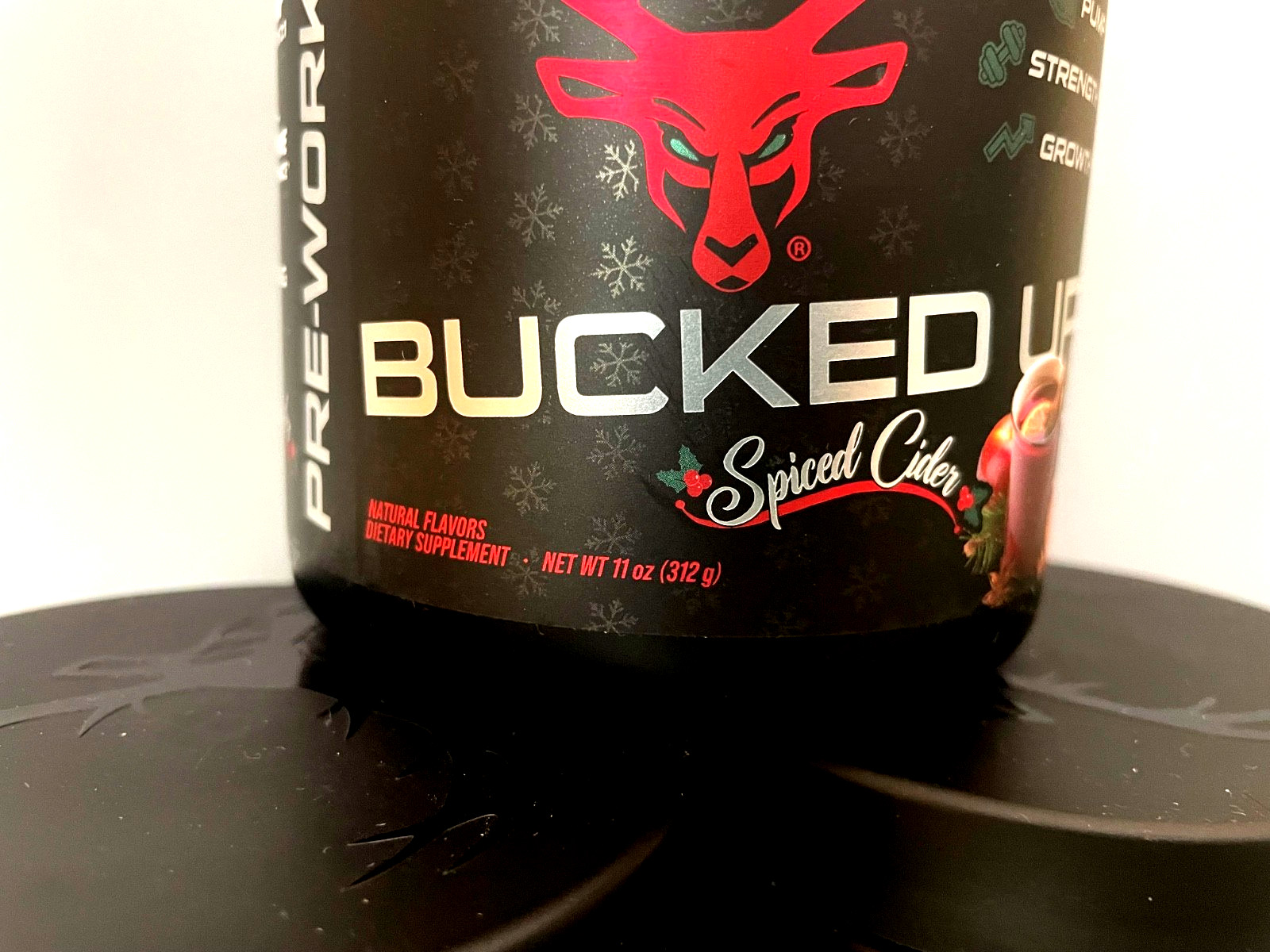 X3) BUCKED UP Pre Workout (30 Servings) EXP 11/27 SPICED CIDER