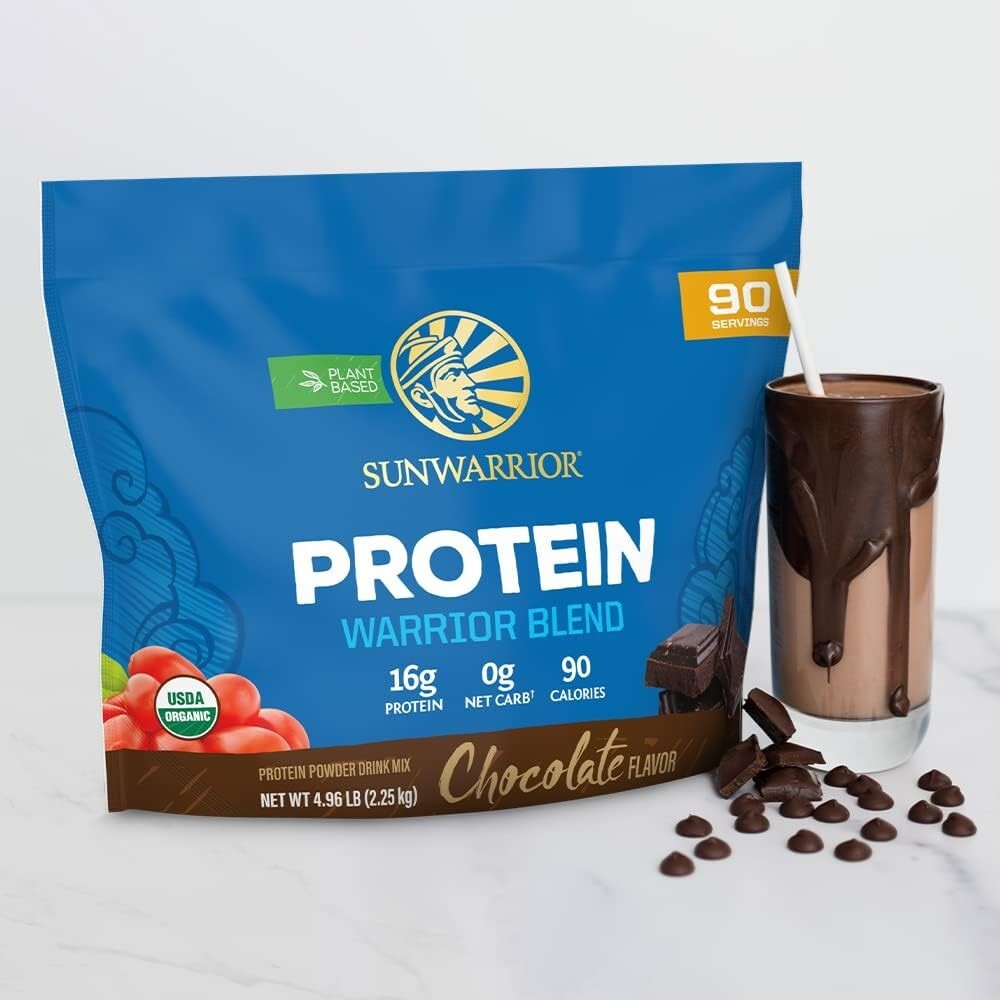 Vegan Organic Protein Powder Plant-based BCAA Amino Acids Soy Free 2.25 kg