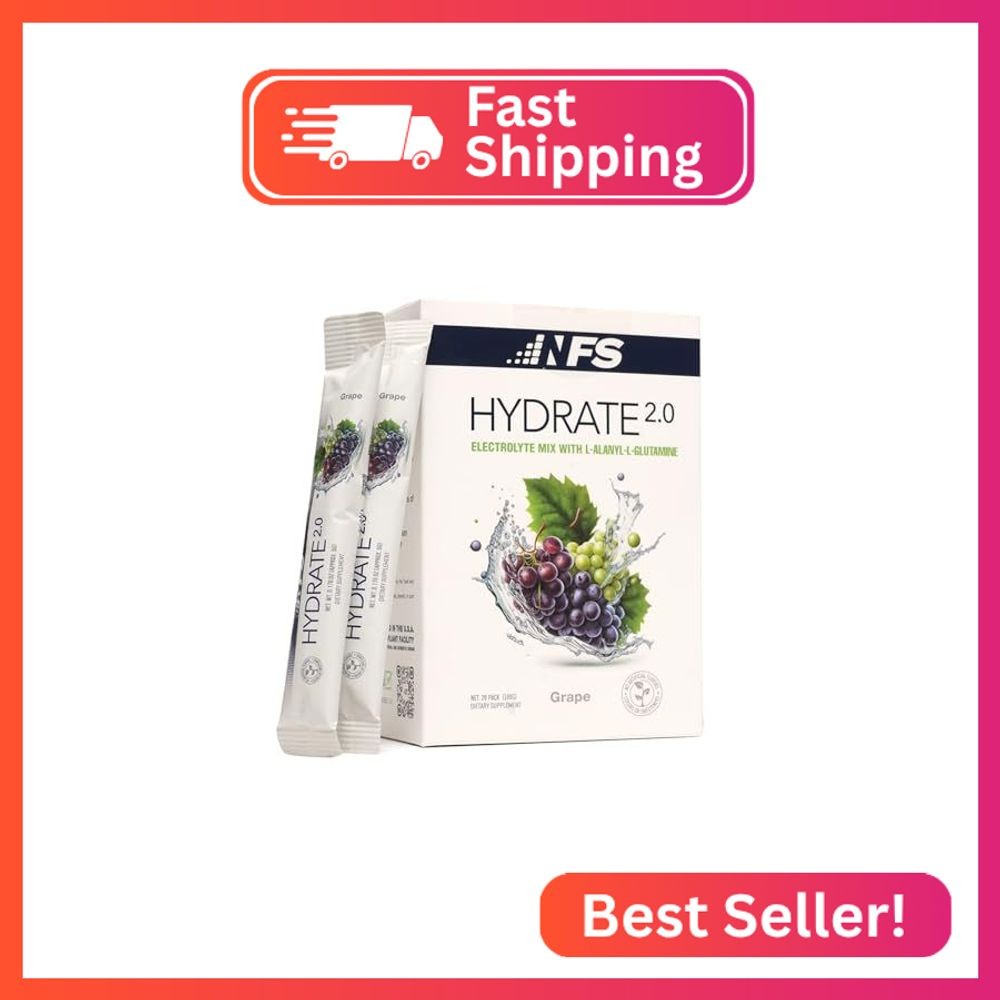 Hydrate 2.0 Electrolytes Hydration Powder Packets – Advanced Hydration & Recover