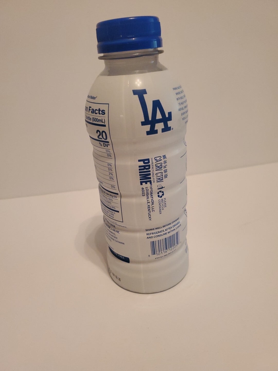 NEW LIMITED EDITION PRIME HYDRATION LA DODGERS EXCLUSIVE 1 16.9 FL OZ BOTTLE BUY