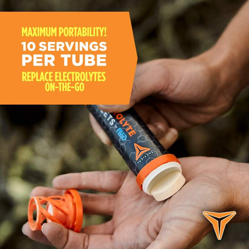 Portable Electrolyte Tablets – 4 Flavors, 40 Servings, Perfect for Active Adults