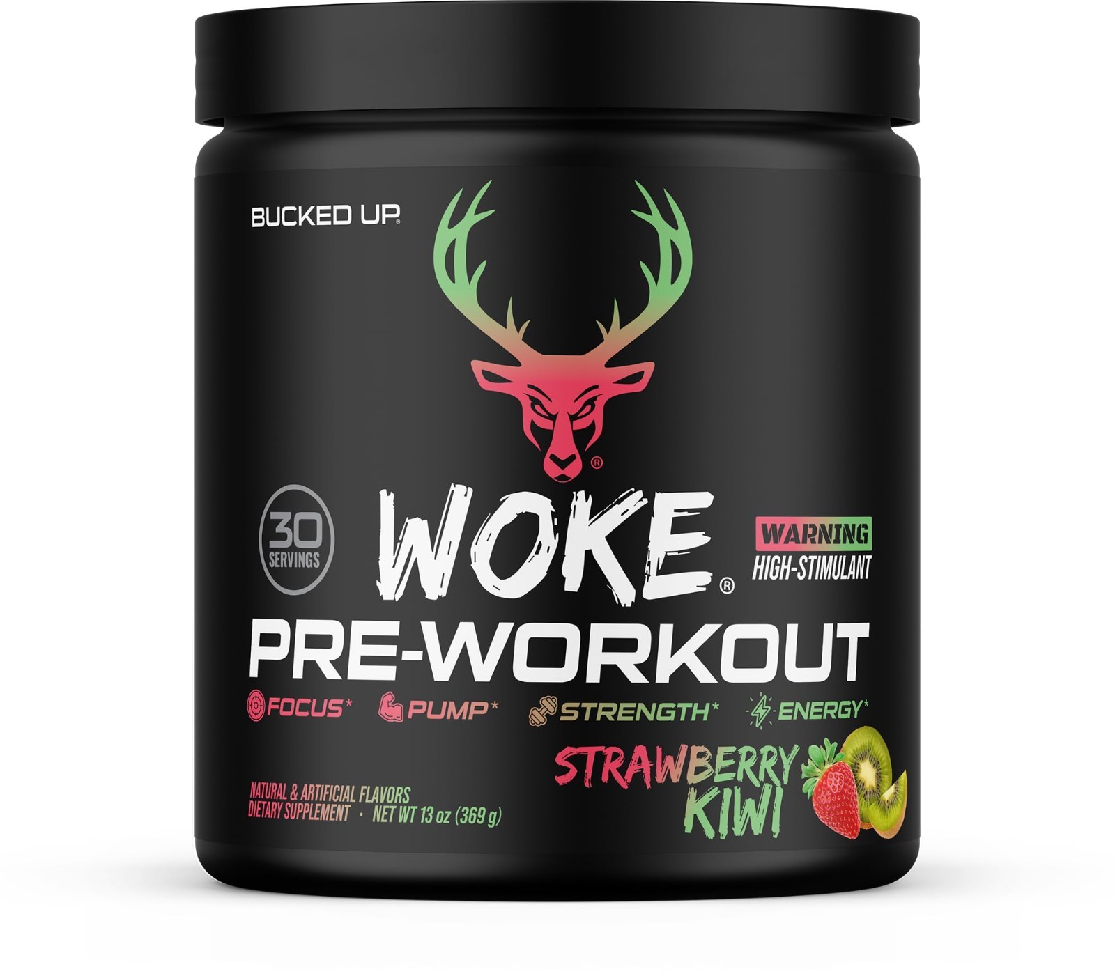 High-Stim Pre Workout Powder – Best Tasting Focus Nootropic, Pump & Strength – 3