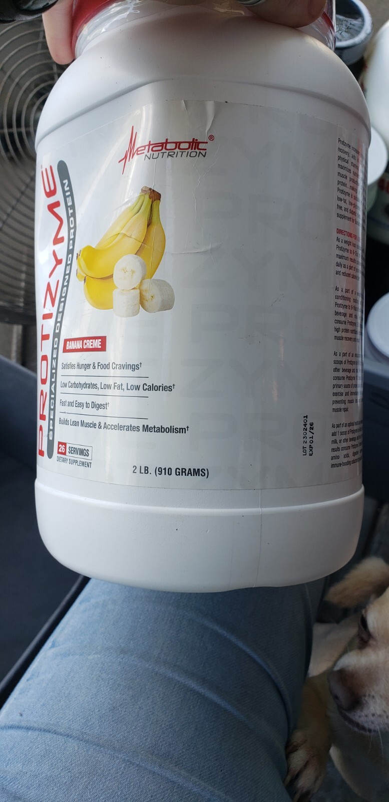 Protizyme, Specialized Designed Protein, Banana Creme, 2 lb (910 g)