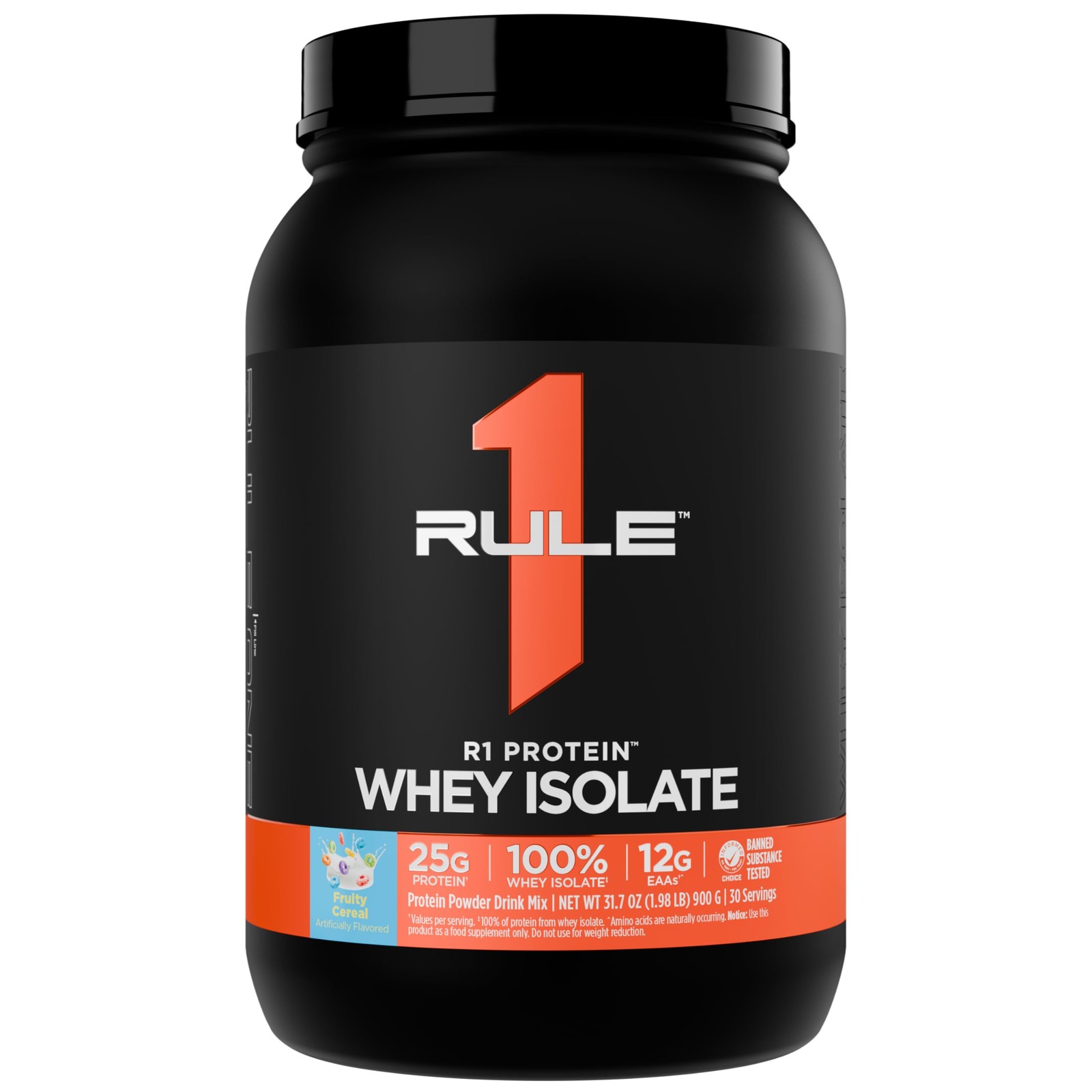 Rule 1 Proteins R1 Protein Whey Isolate with 25g Protein & 6g BCAA Exclusive…