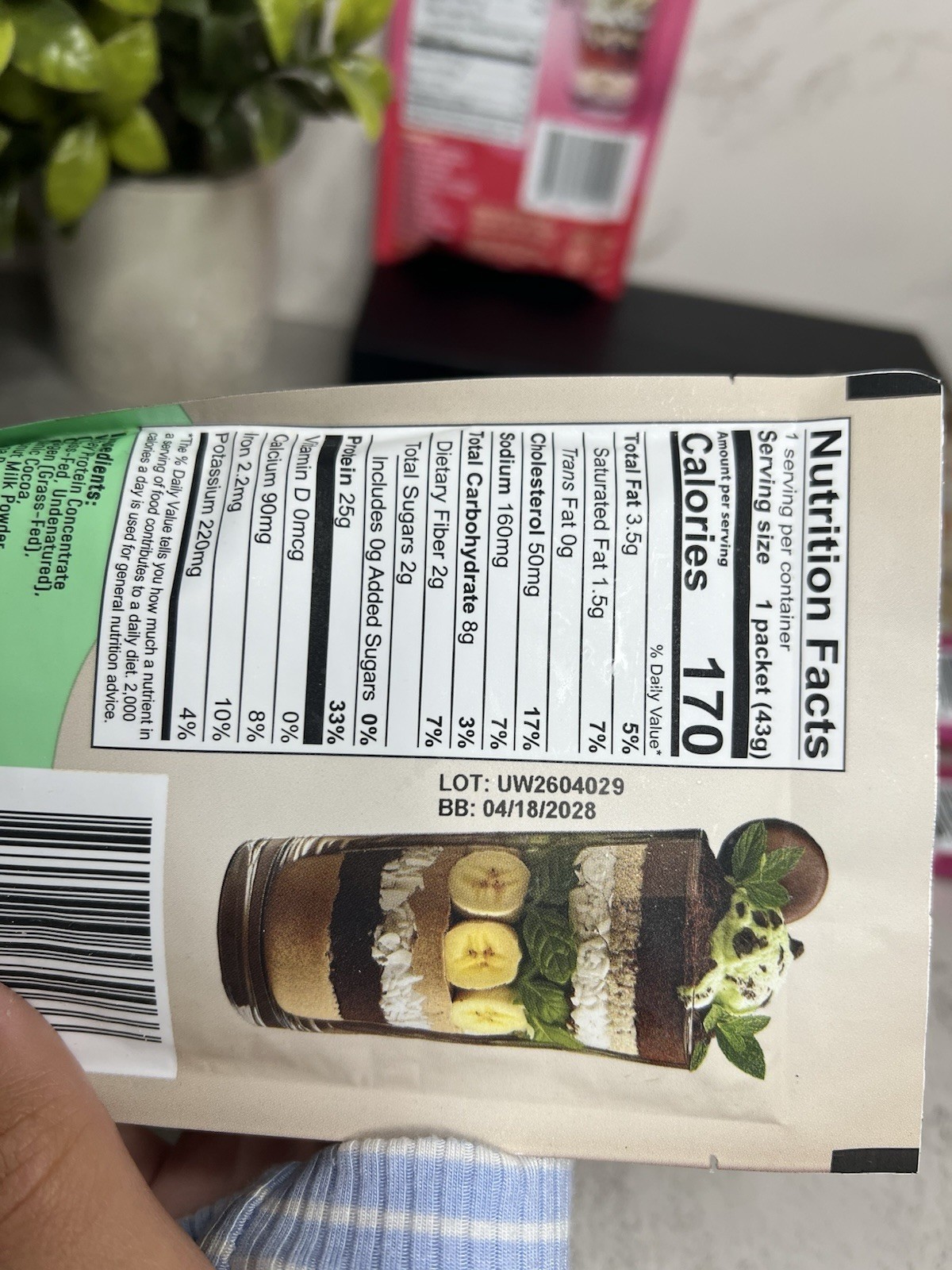 FlavCity All-In-One Protein Smoothie Powder Variety Single Serve Exp 04/2028