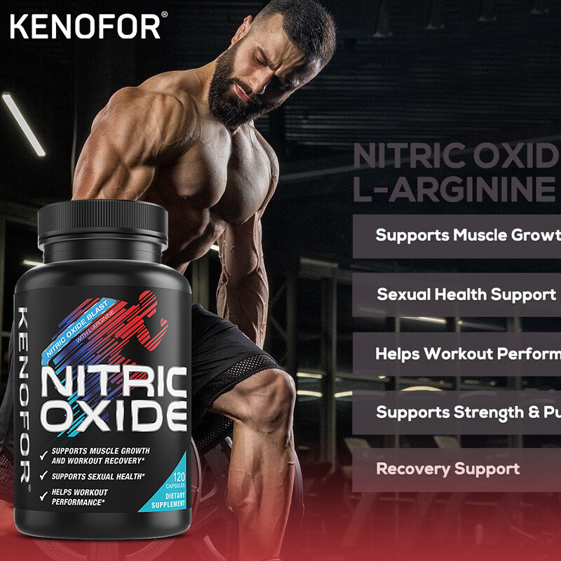 AAKG Nitric Oxide Booster ENHANCER Capsules Workout Pump L-Arginin TESTERONE NEW