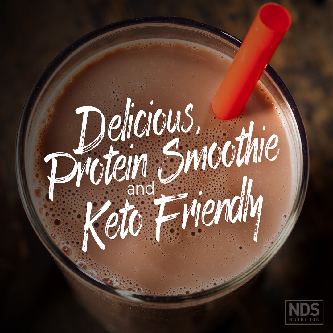 NDS Amplify Smoothie Protein -Added Greens Overall Health – Chocolate (30 Serve)
