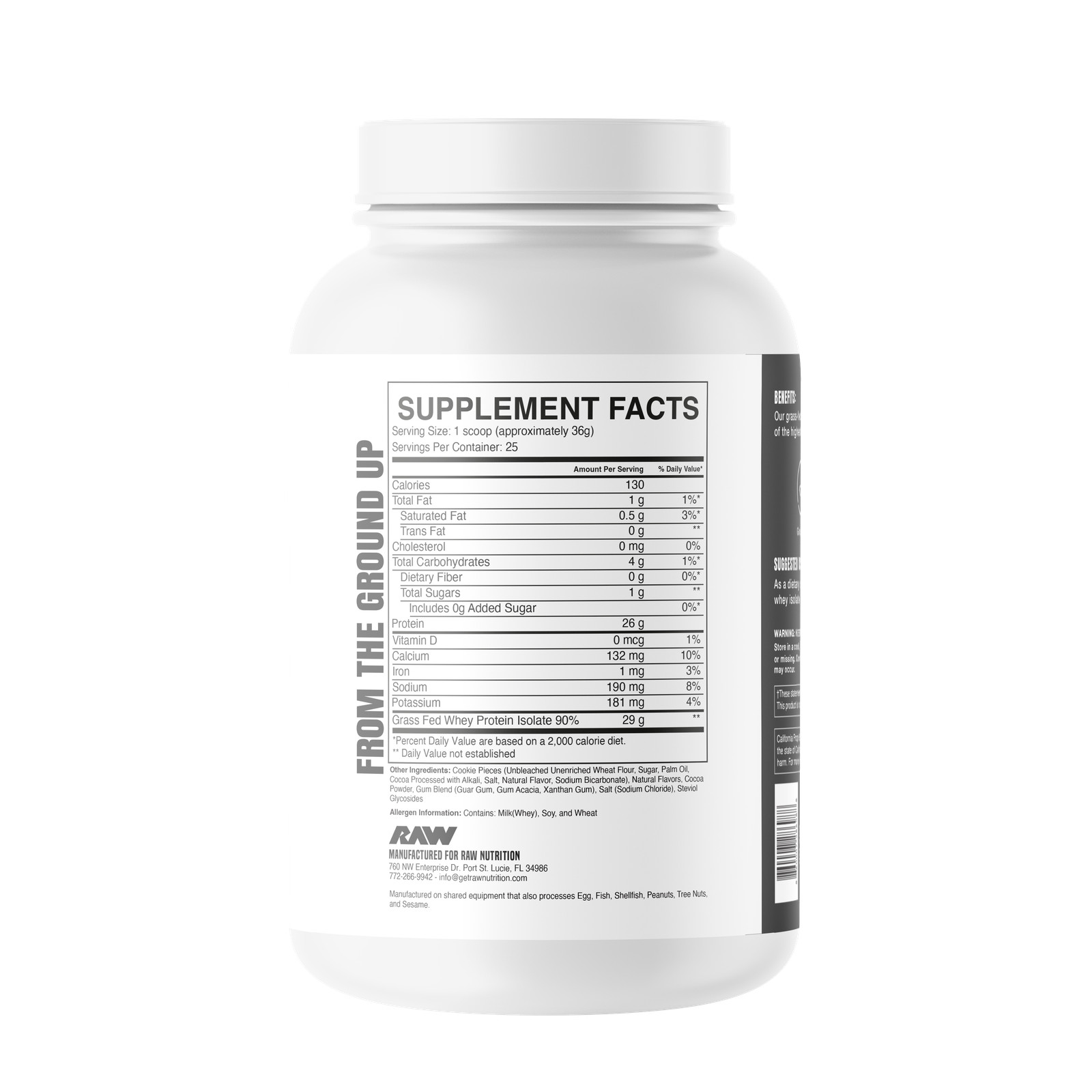 Isolate Protein – Cookies and Cream (25 Servings)