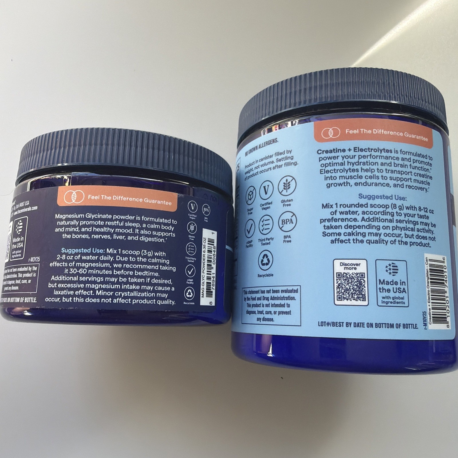 Trace Creatine + Electrolytes & Magnesium Bundle, free fast shipping