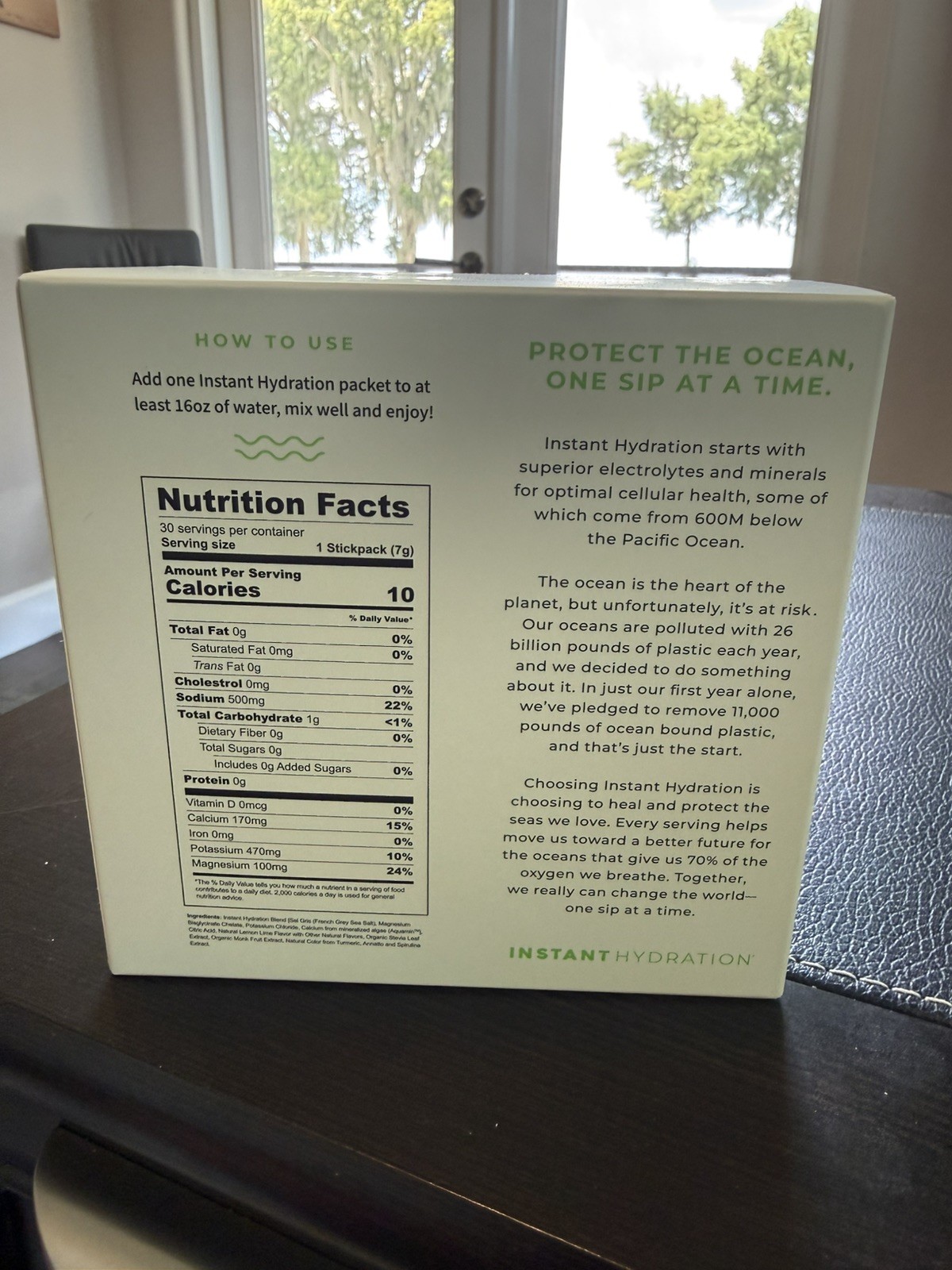 Instant Hydration 29CT Total Lemon-Lime New In Box expiration date 6/2027