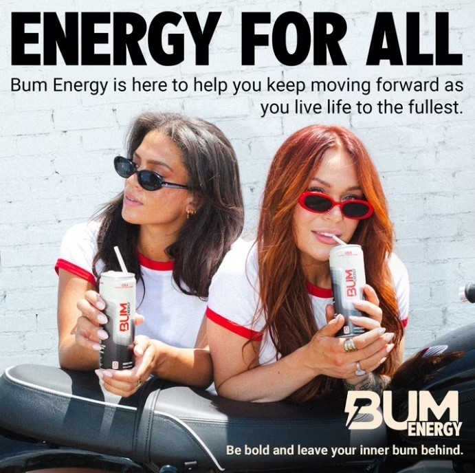 BUM Energy Drink Cola 112mg Natural Caffeine 12 oz 12 Pack, Flash Sale