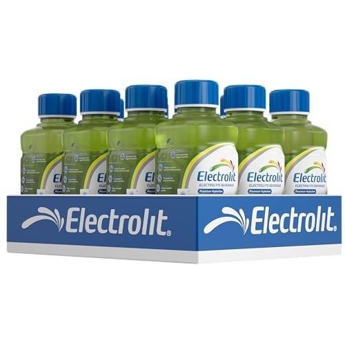 Electrolyte Drink Mix, Cucumber Lime Flavor, 21 Fl Oz Bottle, 12 Pack