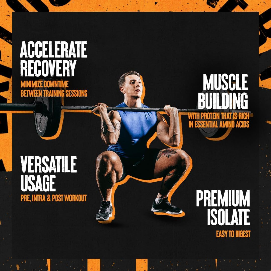 Clear Whey Isolate Protein Powder – Easy to Digest and Mix, 5G BCAA, Deliciously