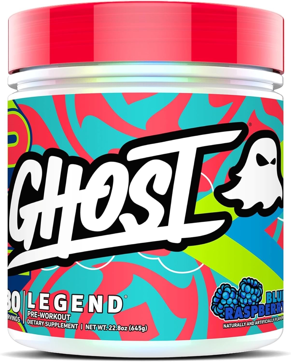 Legend Pre-Workout Powder, Blue Raspberry, 30 Servings | Pre-Workout with 300…