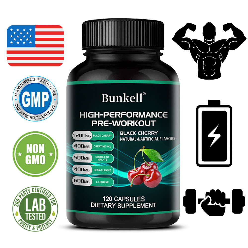 Black Cherry Capsules 1200mg Supports A Healthy Immune System,Antioxidants
