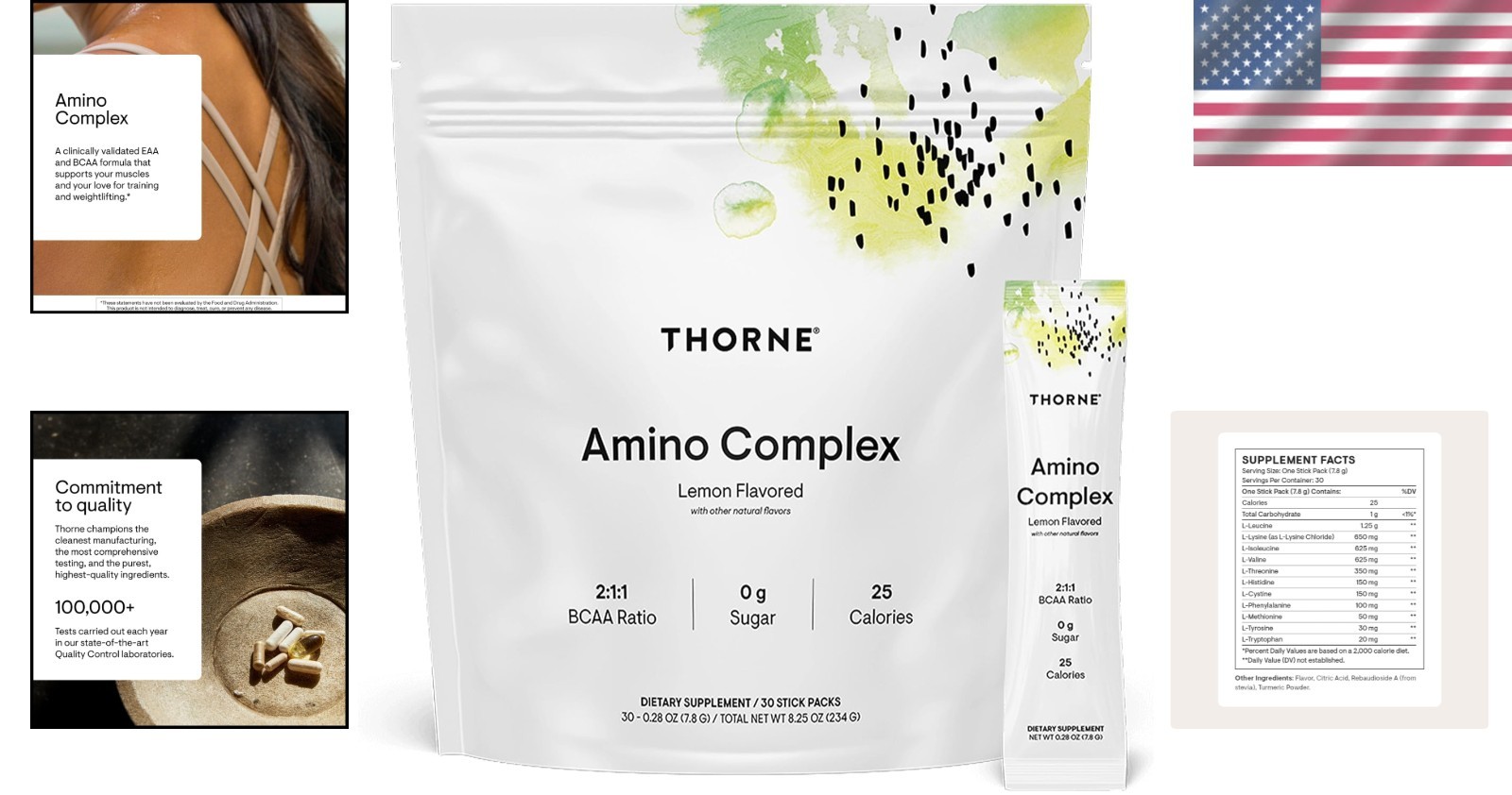 Amino Complex Powder Lemon – EAA BCAA for Muscle Growth & Post-Workout Recovery*