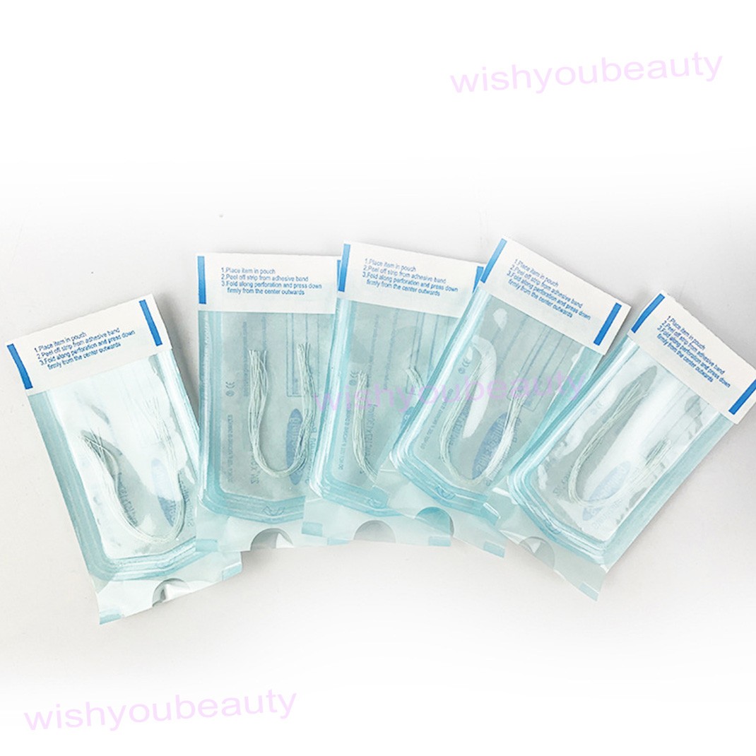 100pcs/Bag Facial Collagen Thread Lift Protein Peptide Line Carving Skin Care