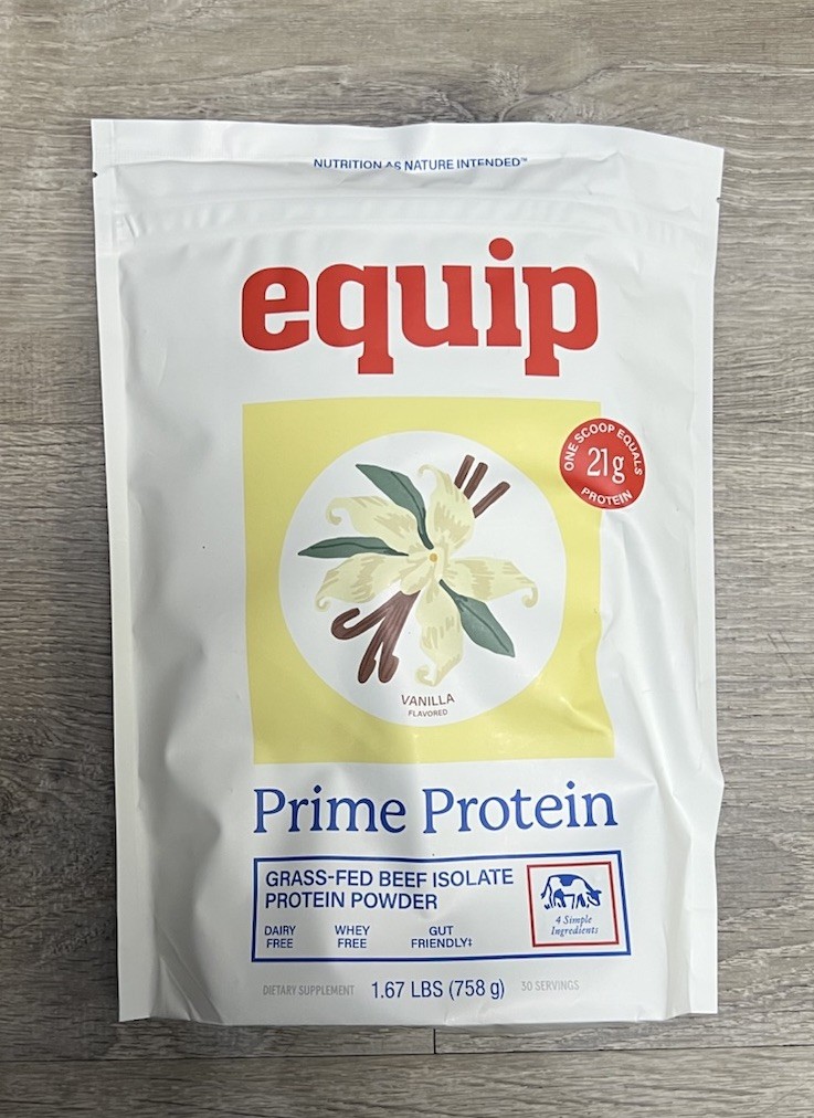 Foods Prime Protein Powder | Clean, Grass Fed Beef Protein Powder Vanilla