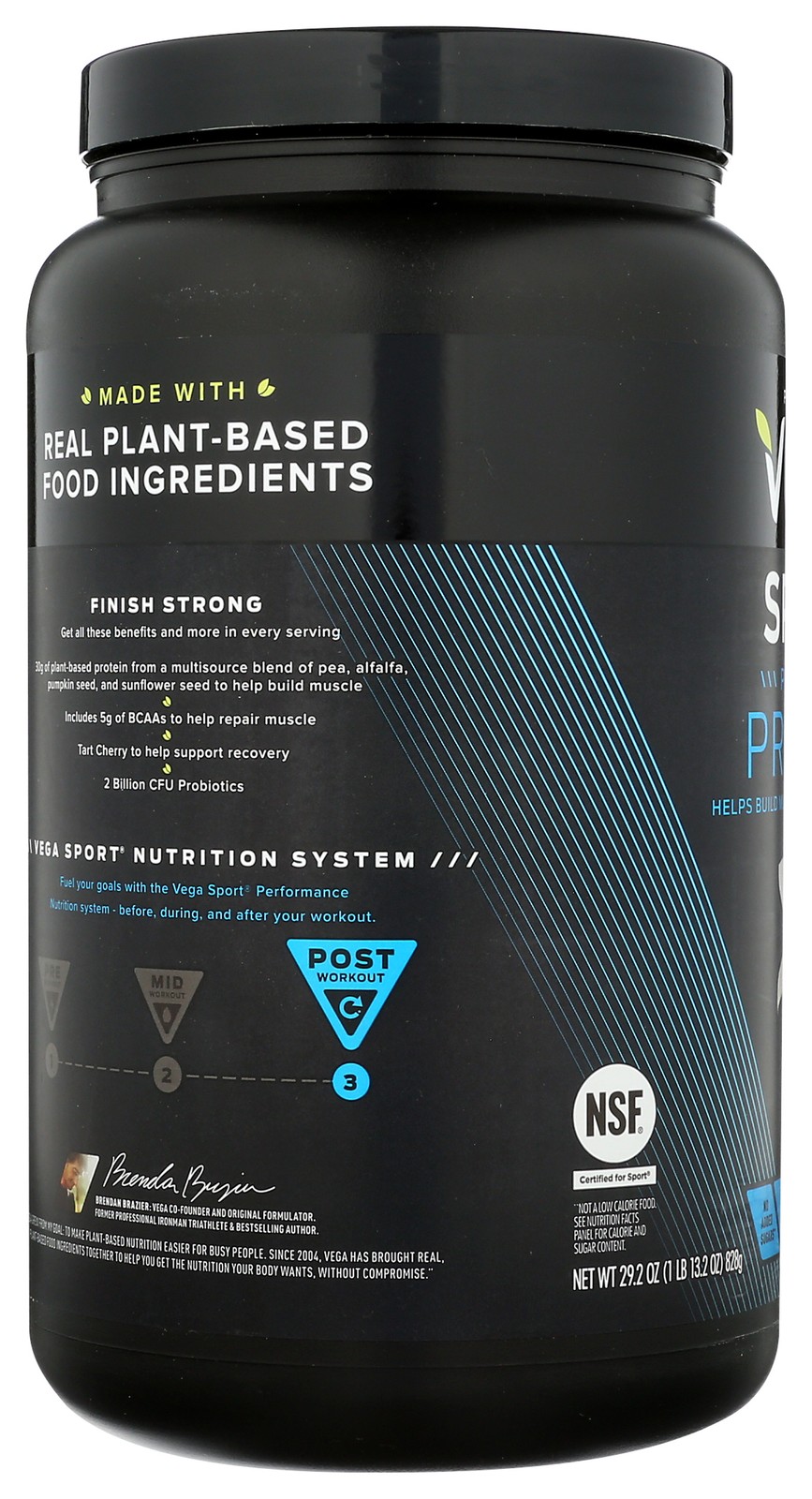 Vega Vanilla Sport Protein Powder 29.2 Oz 1 Pack
