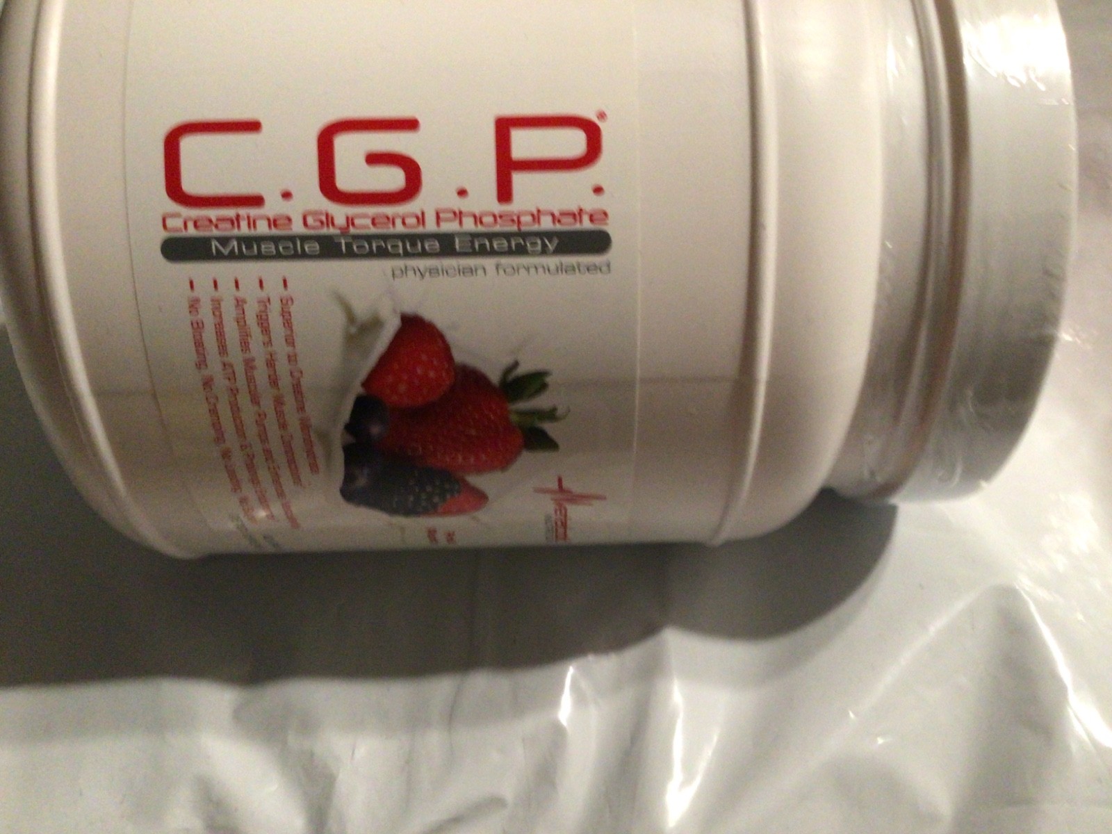Metabolic Nutrition C.G.P. (Creatine Glycerol Phosphate) Fruit Punch Flavor NEW