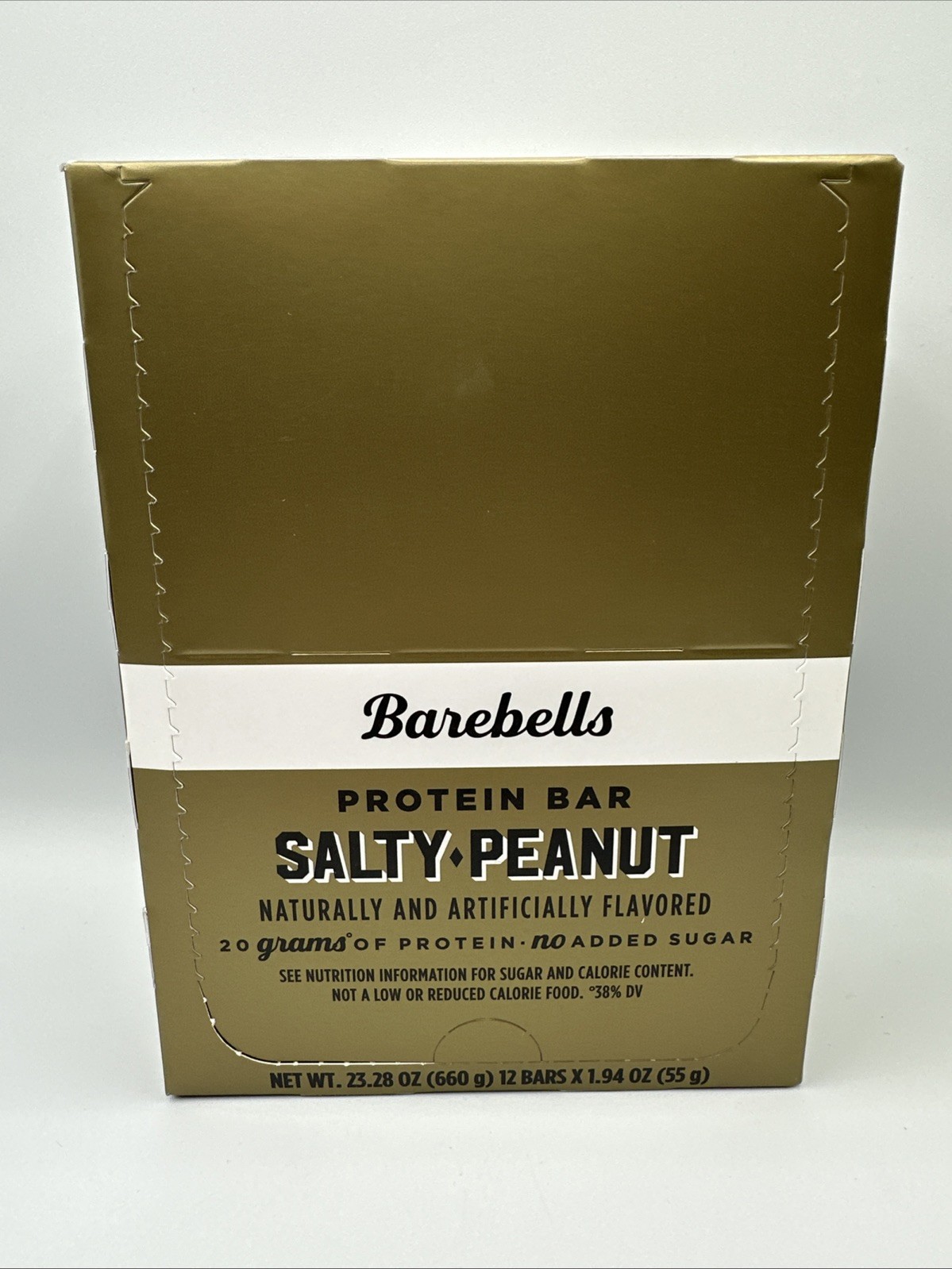 Barebells Protein Bar Salty Peanut 12 Bars 55g Exp 12/10/2026